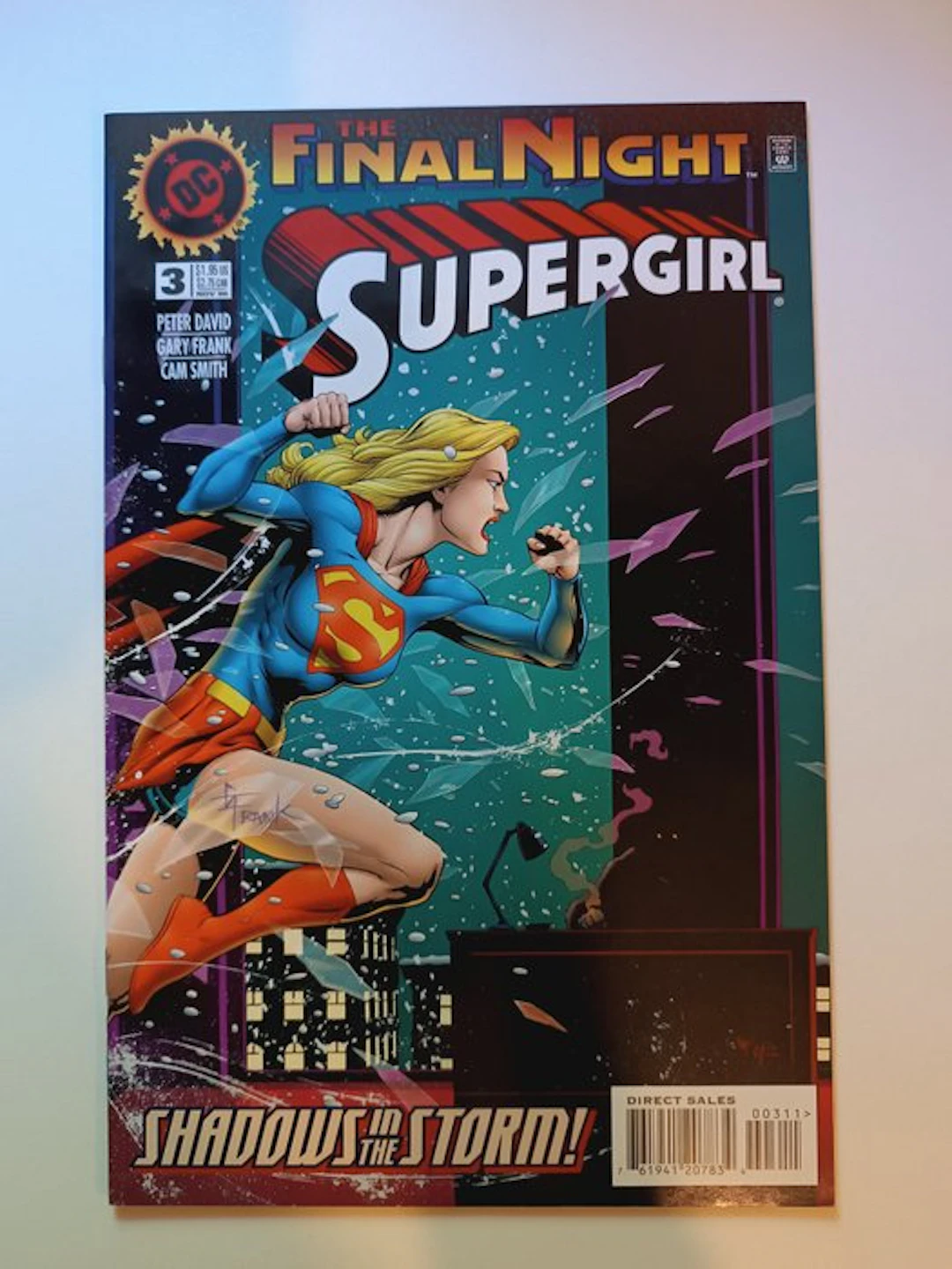 Supergirl # 3 - (1996) Gary Frank - 1 Signed comic