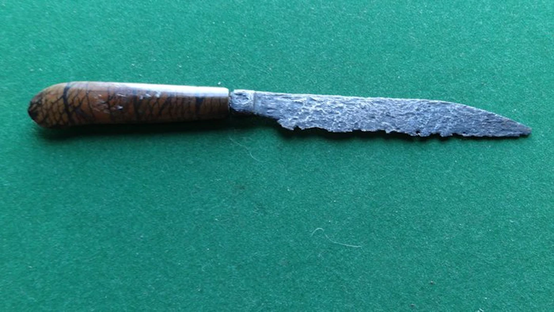 Table knife - Wrought iron - Gothic knife