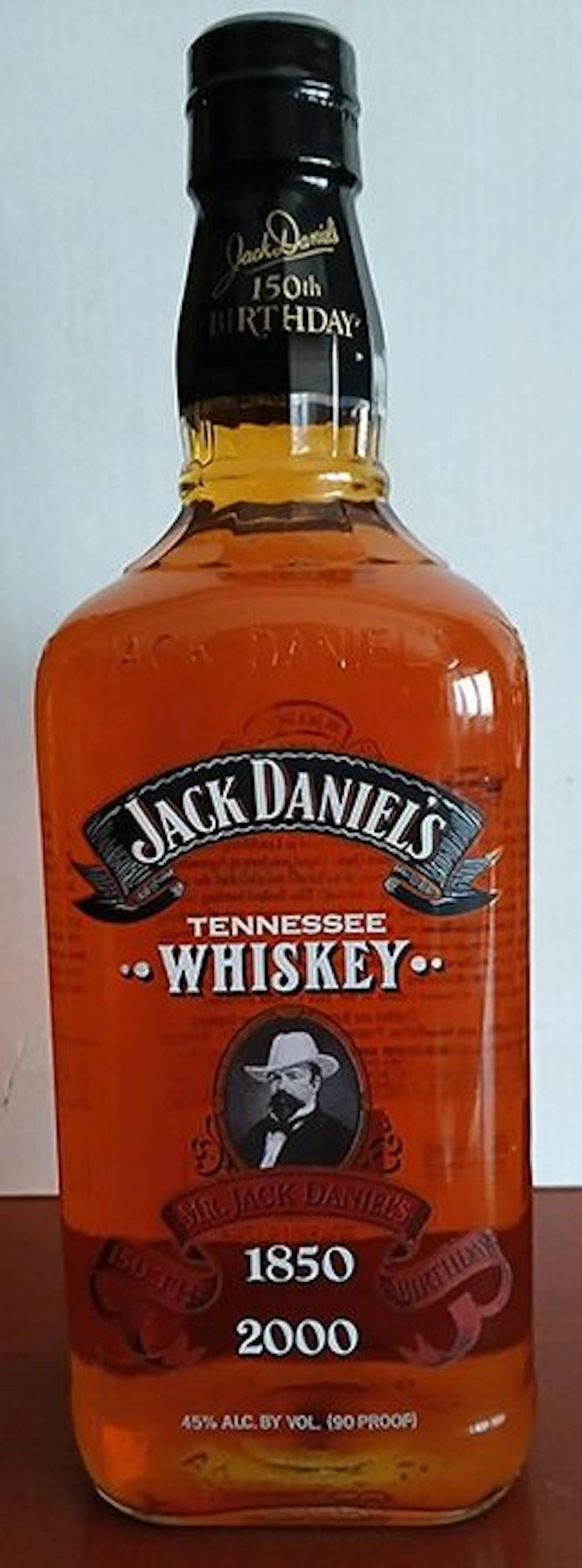 Jack Daniel's 150th Birthday 1850-2000 - 1 Litre