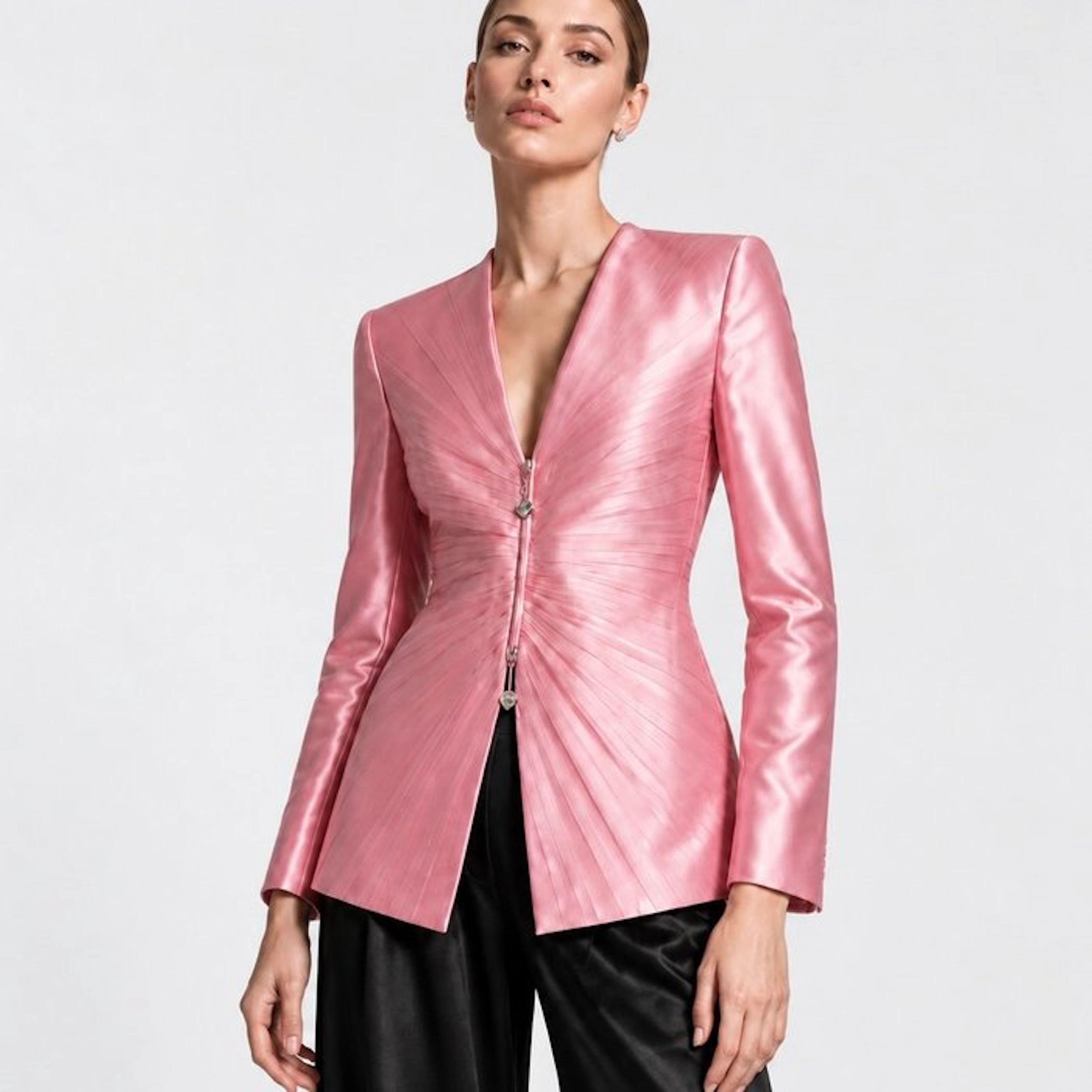 Giorgio Armani – NEW!- Retail €5,500 -Runway silk & tulle...
