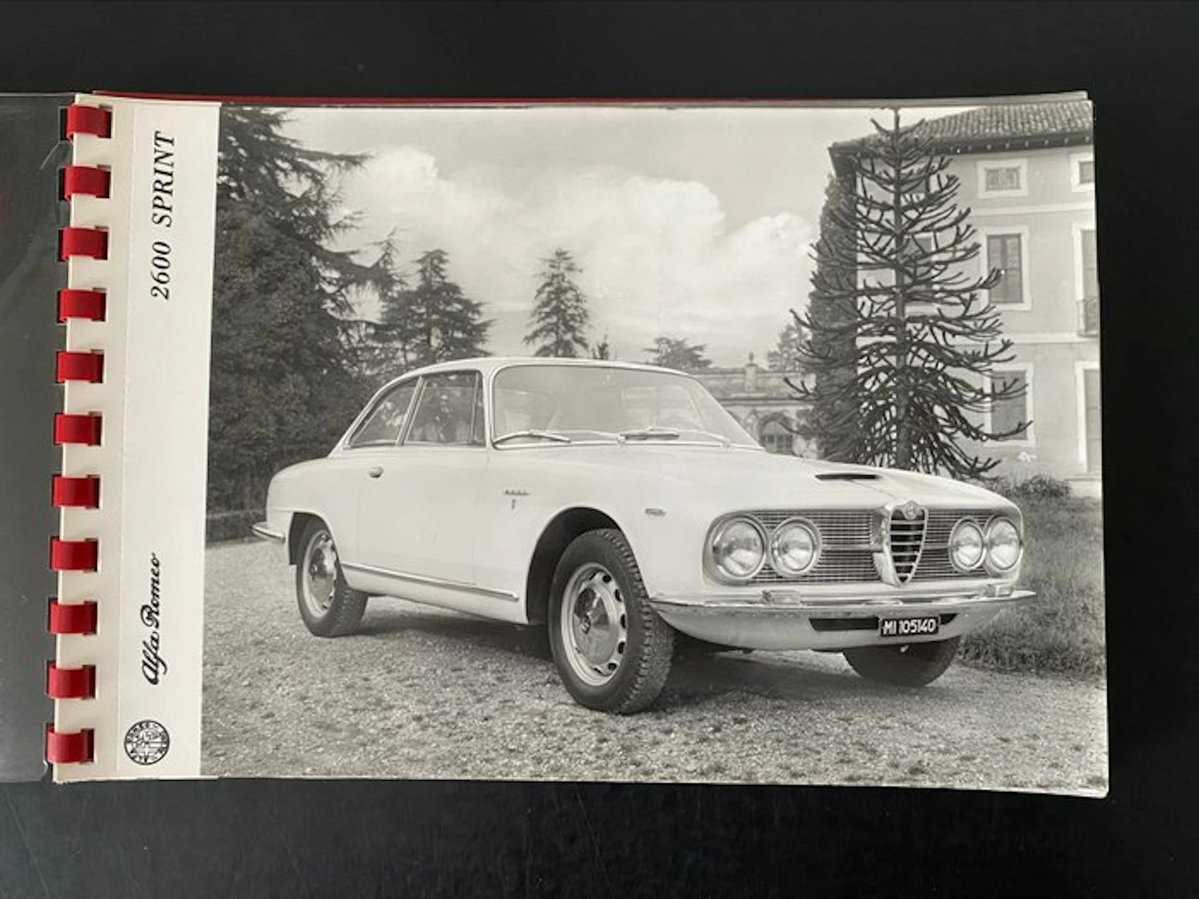 Brochure - Alfa Romeo - 2600 SPRINT
