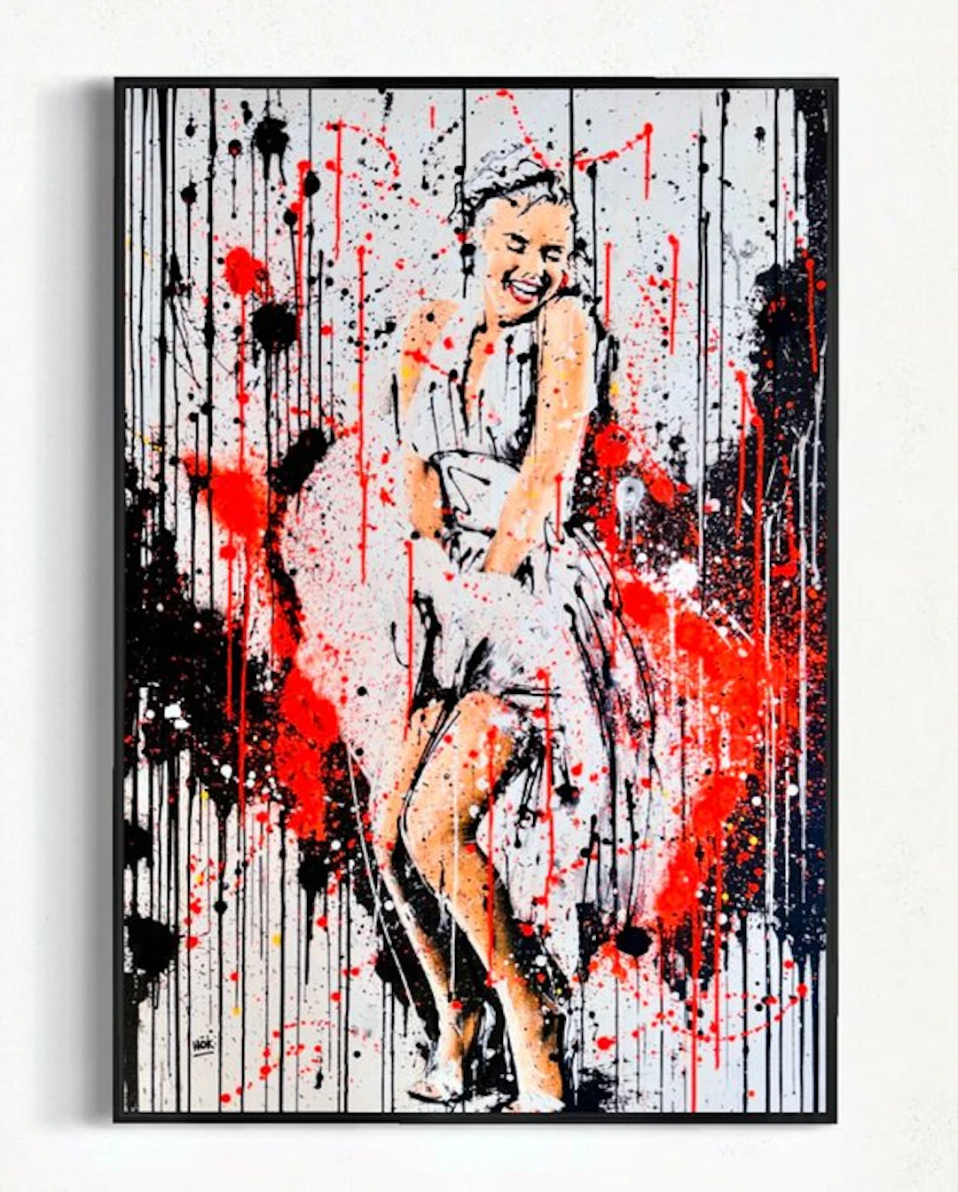 HÖK (1984) - Marilyn Monroe In Glory - Vertical Extra Large XXL