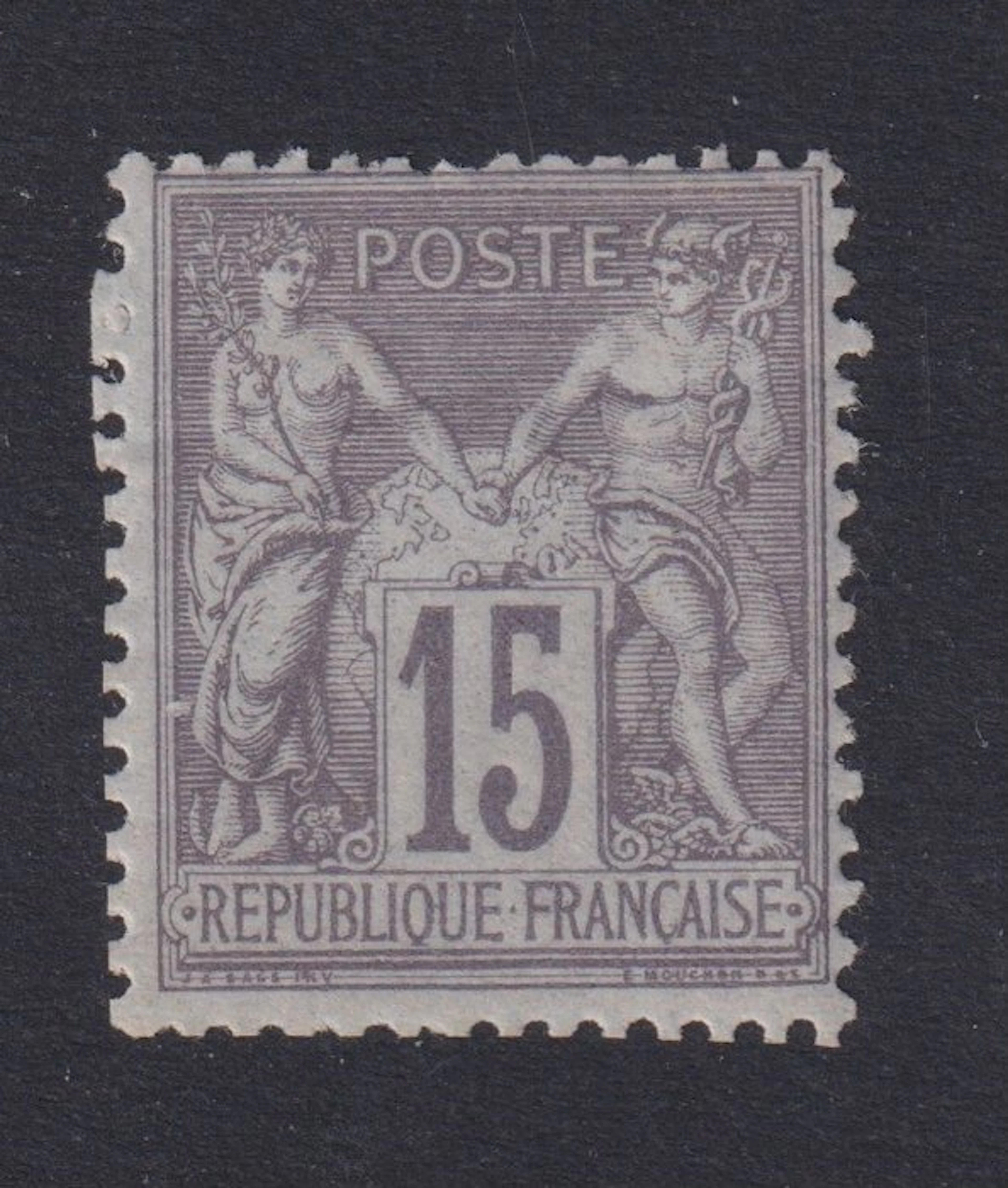 France 1876 - Sages type II