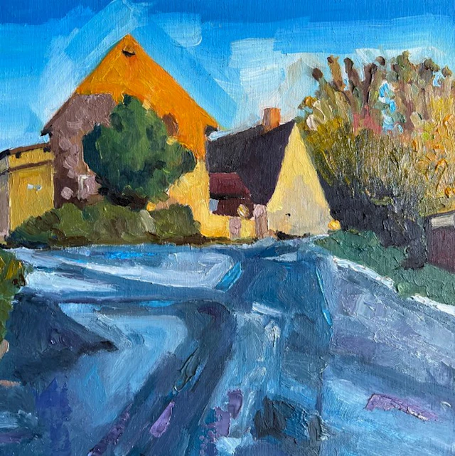 John F Curran - Carrefour du village