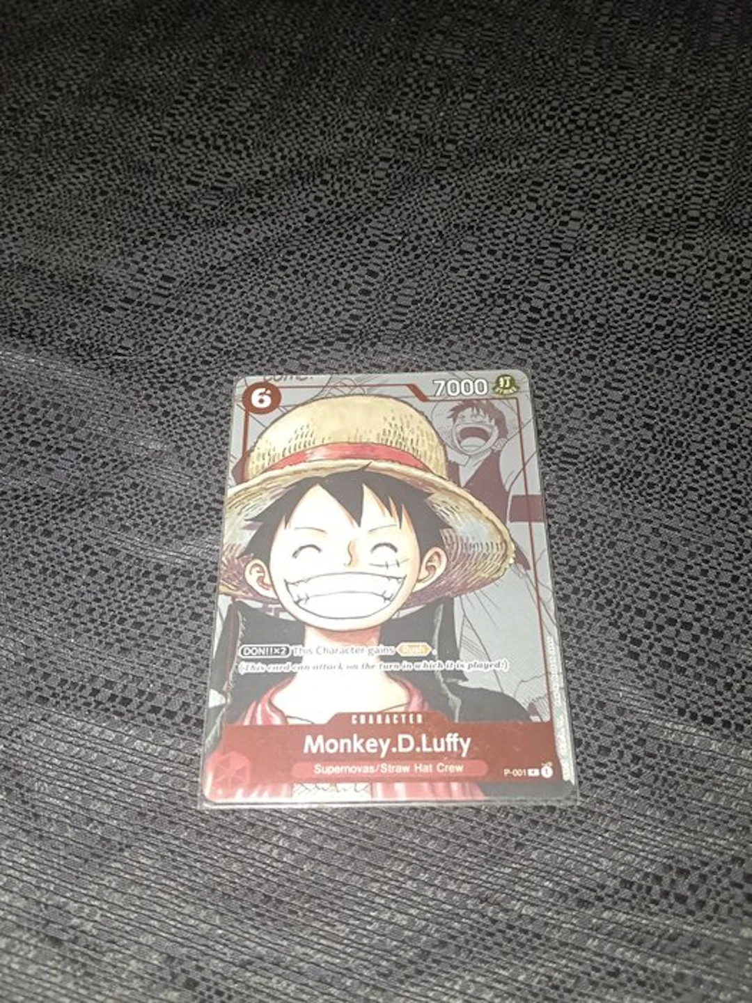 Bandai - 1 Card - One Piece - Monkey D. Luffy P-001 Foil
