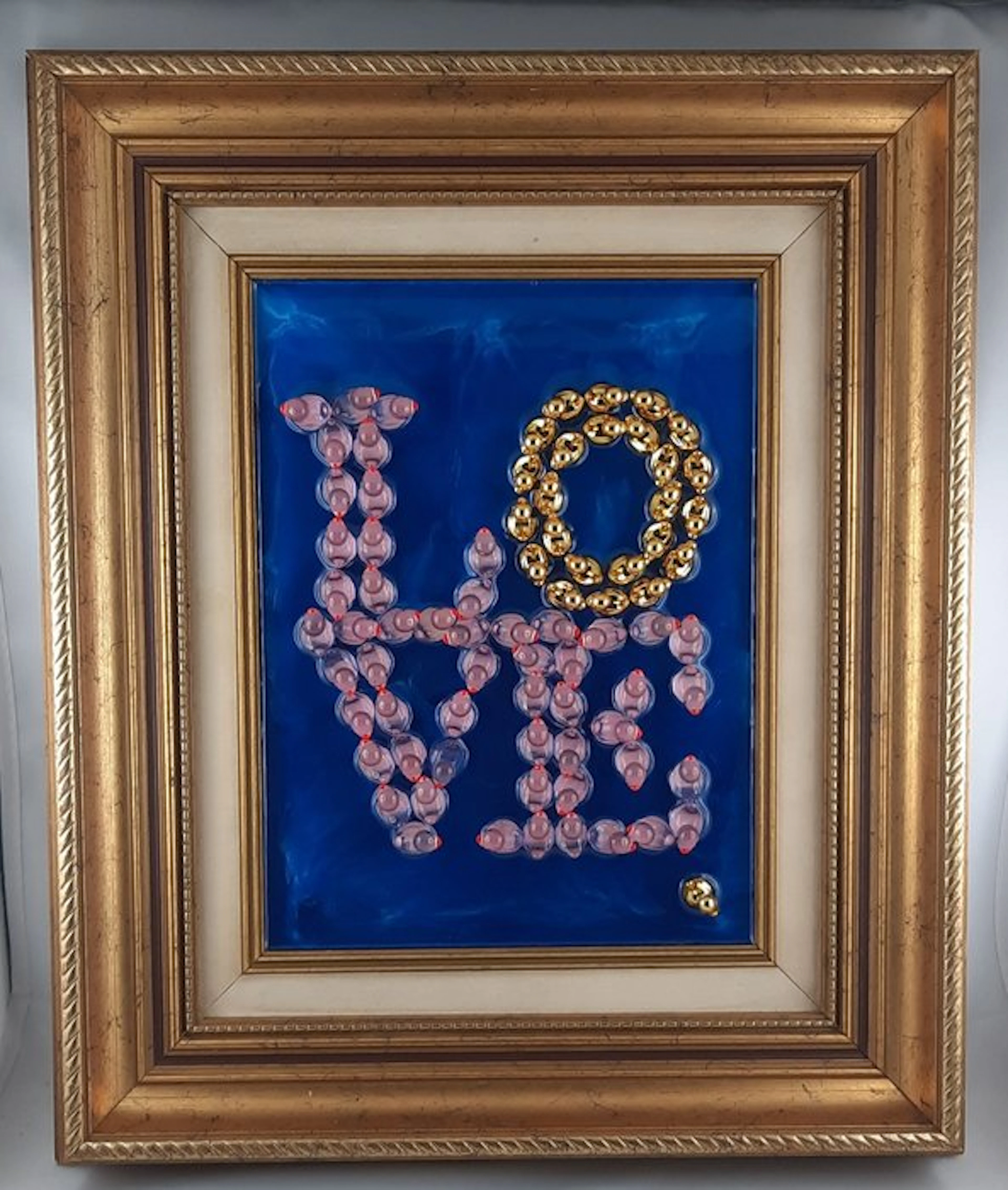 Guy-philippe Bruhammer - 3D POP ART "LOVE PINK "