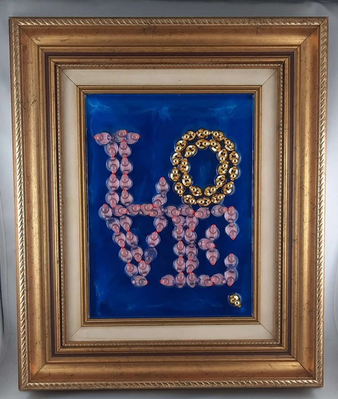 Guy-philippe Bruhammer - 3D POP ART "LOVE PINK "