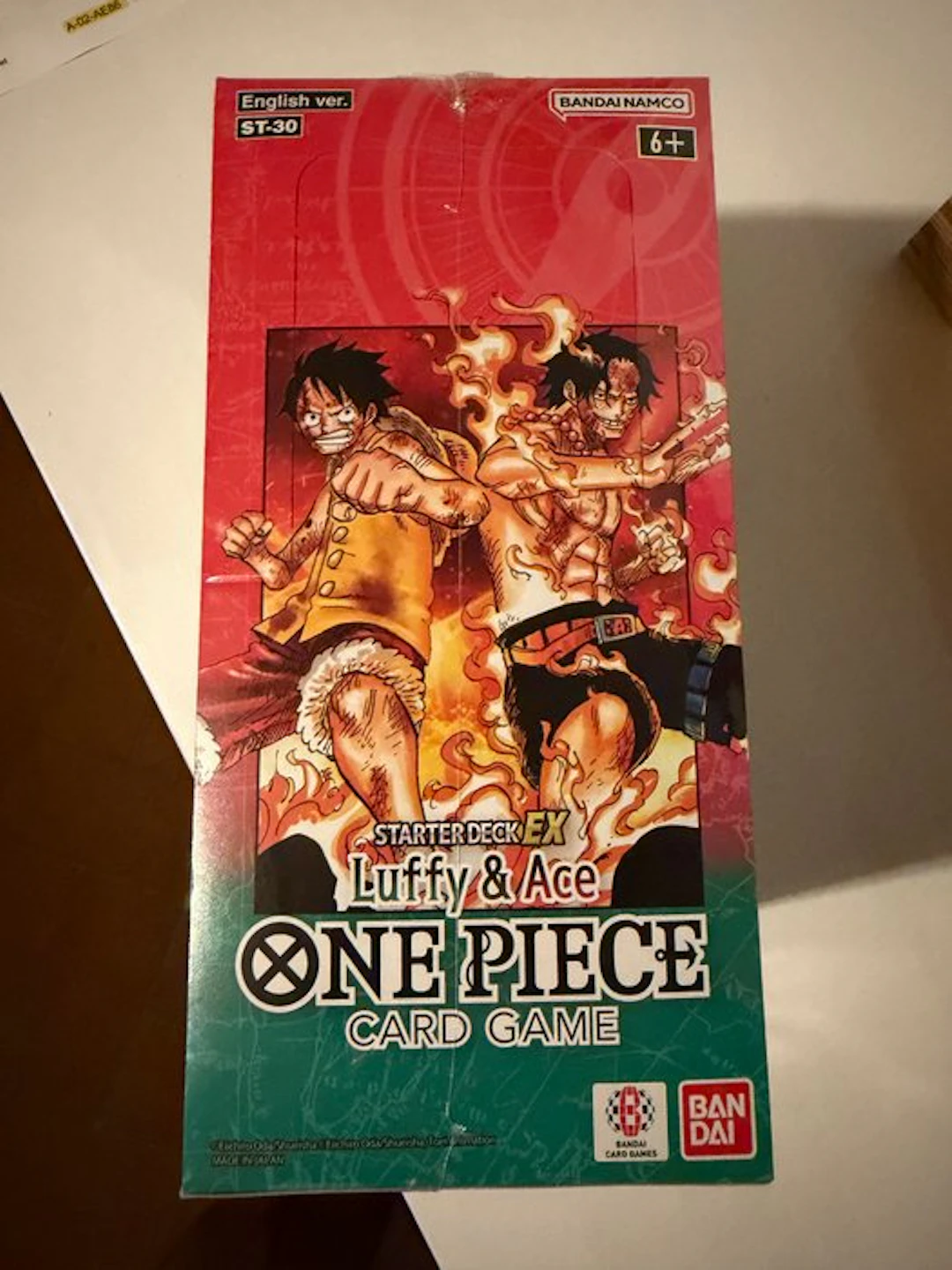 Bandai - 6 Box - One Piece - Starter Deck EX Luffy & Ace