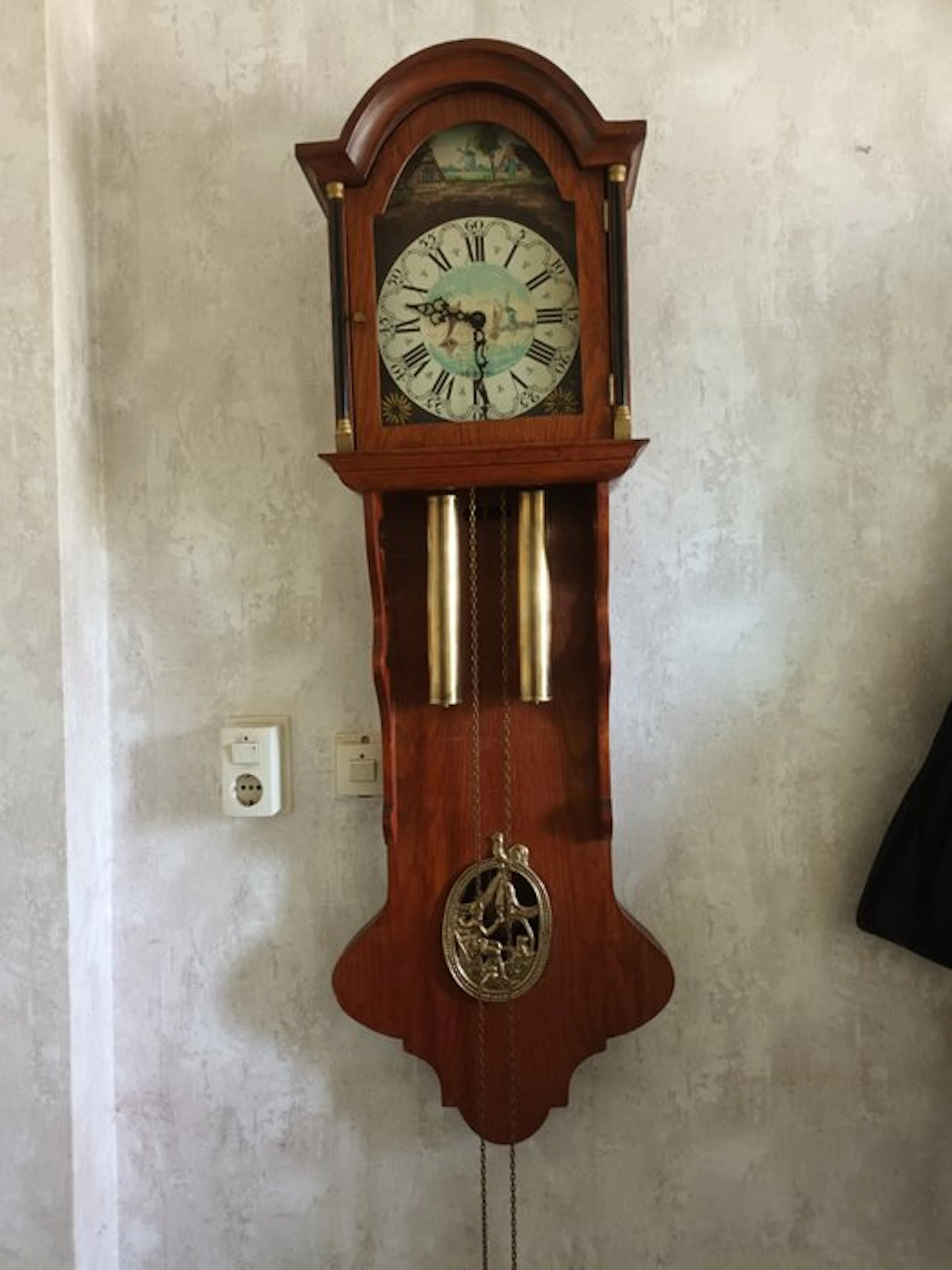 Frisian tail clock - onbekend - Antique inspired Wood