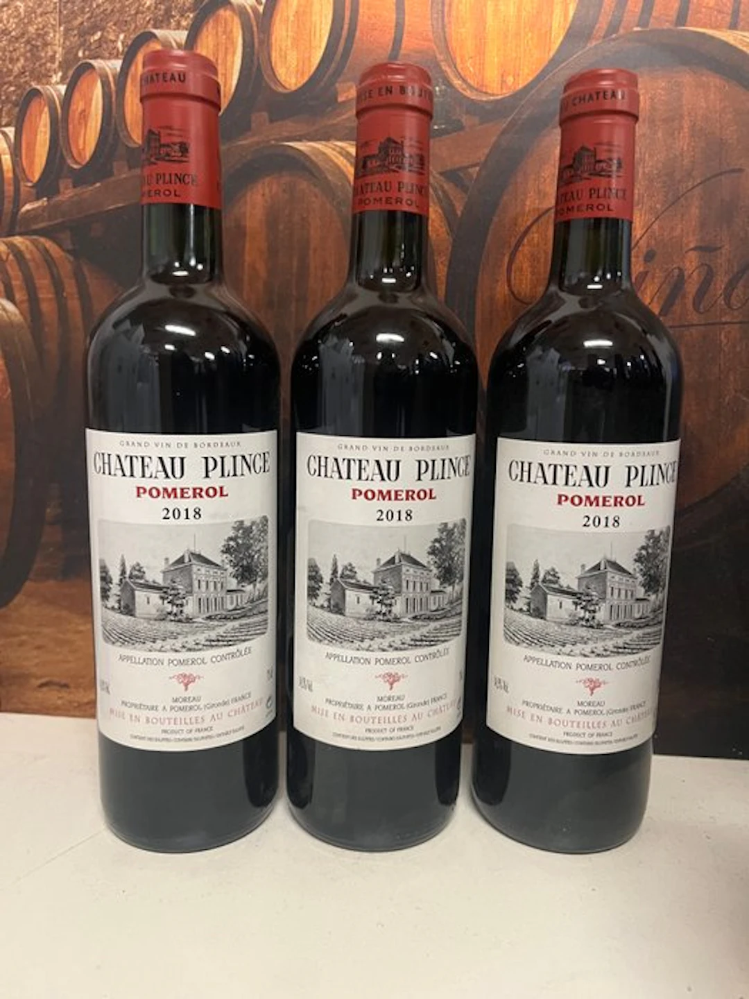 2018 Chateau Plince - Pomerol - 3 Bottles (0.75L)
