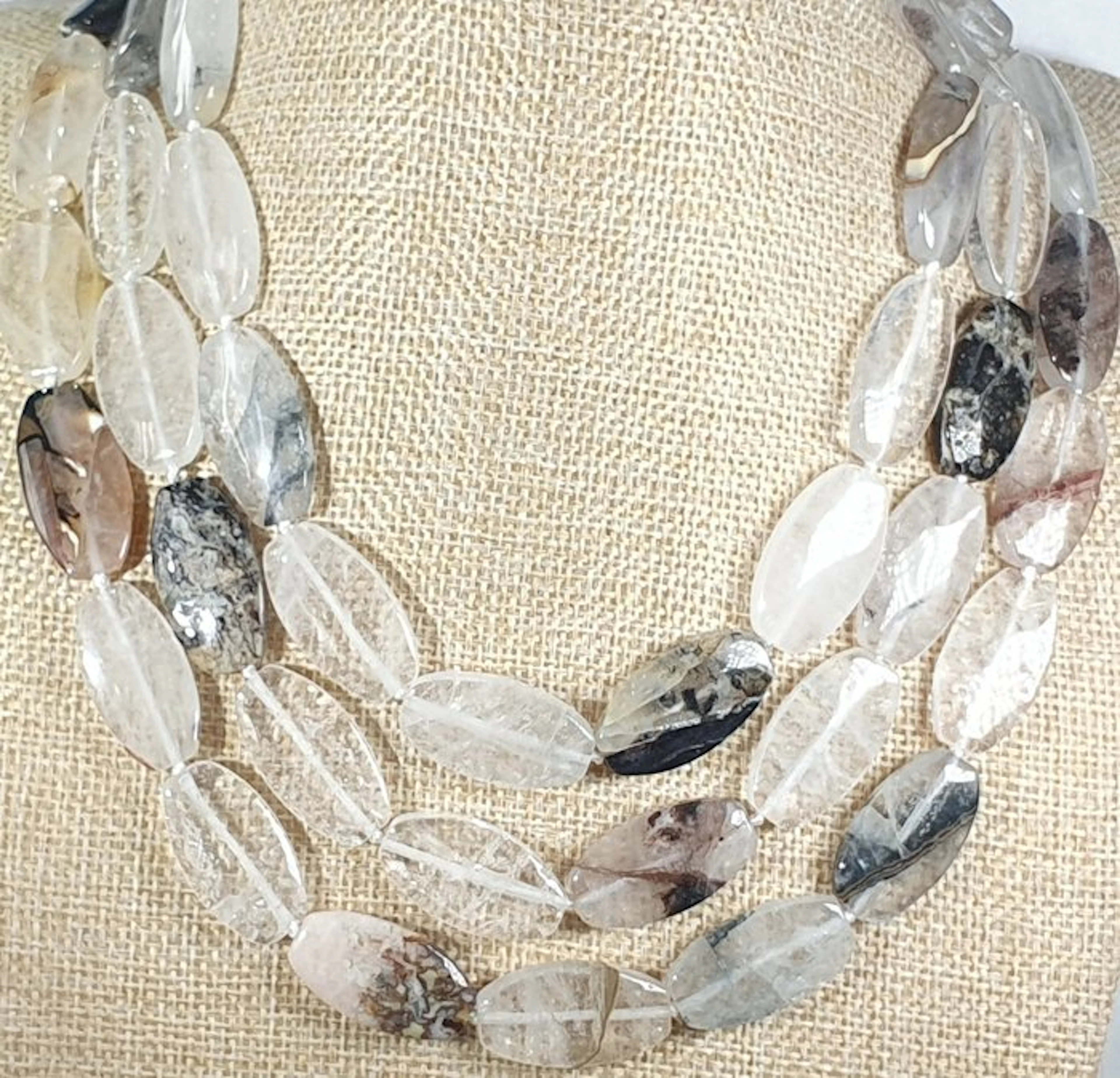 Rock Crystal Quartz and Tourmalinated Quartz - VERY RARE...