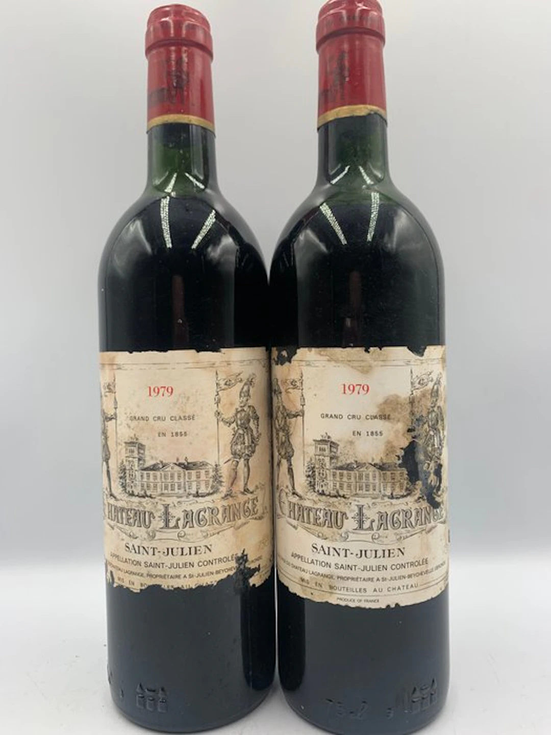 1979 Chateau Lagrange - Saint-Julien Grand Cru Classé - 2 Bottles (0.75L)