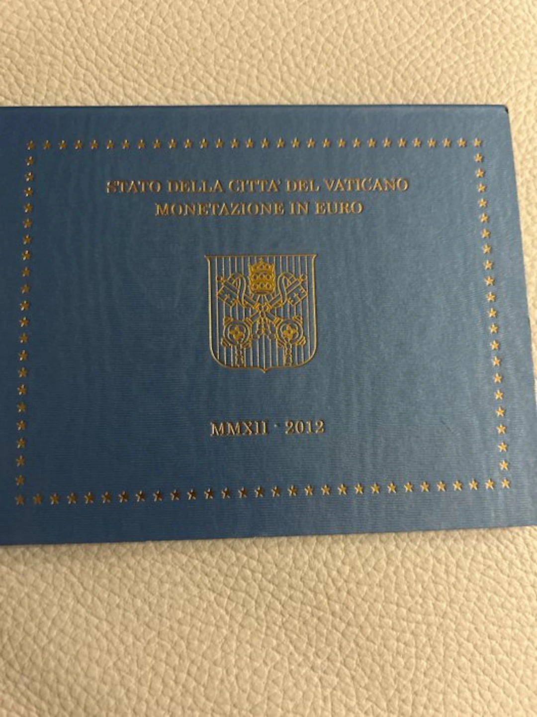 Vatican. Year Set (BU) 2012 (No reserve price)