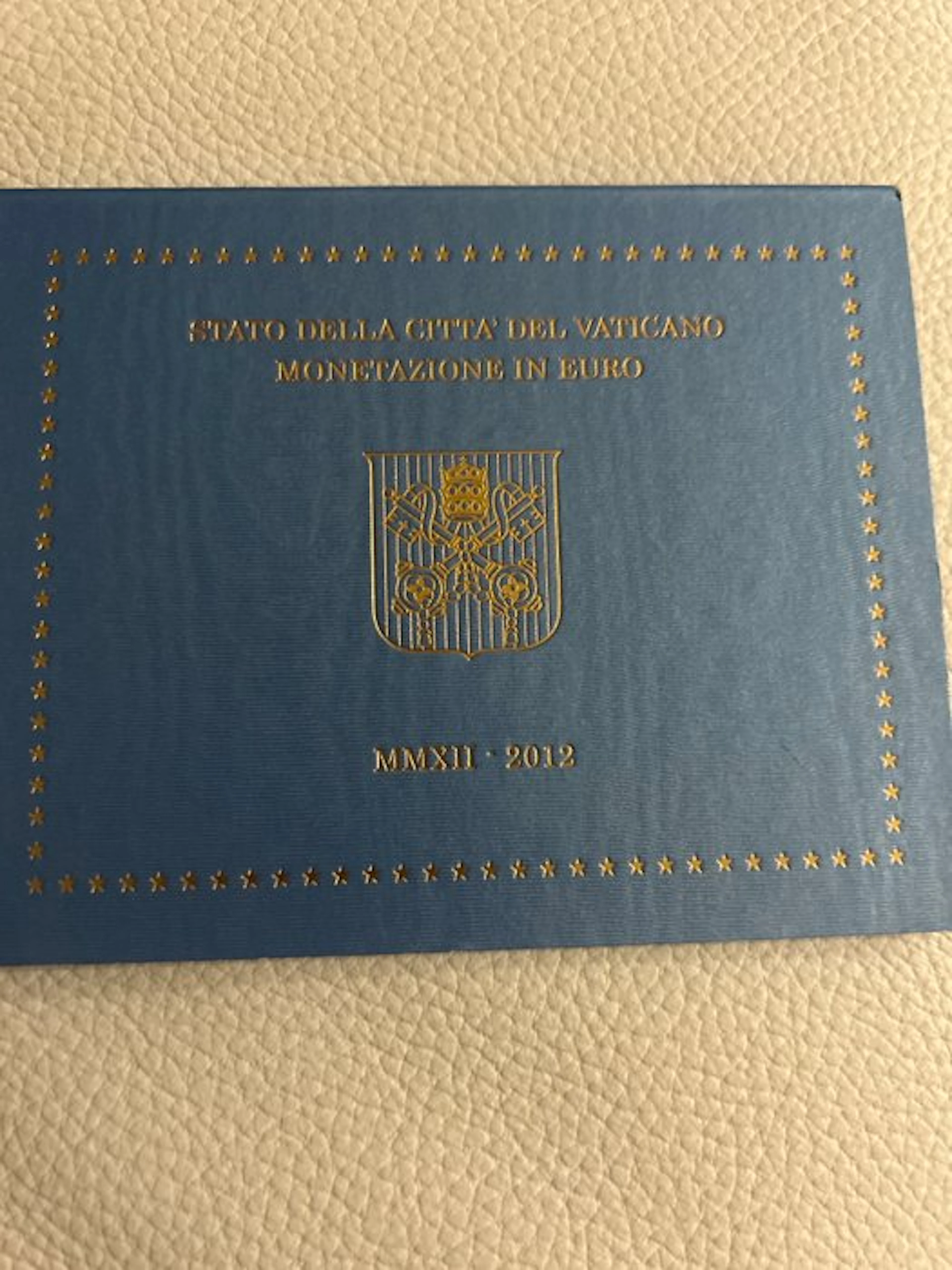 Vatican. Year Set (BU) 2012 (No reserve price)