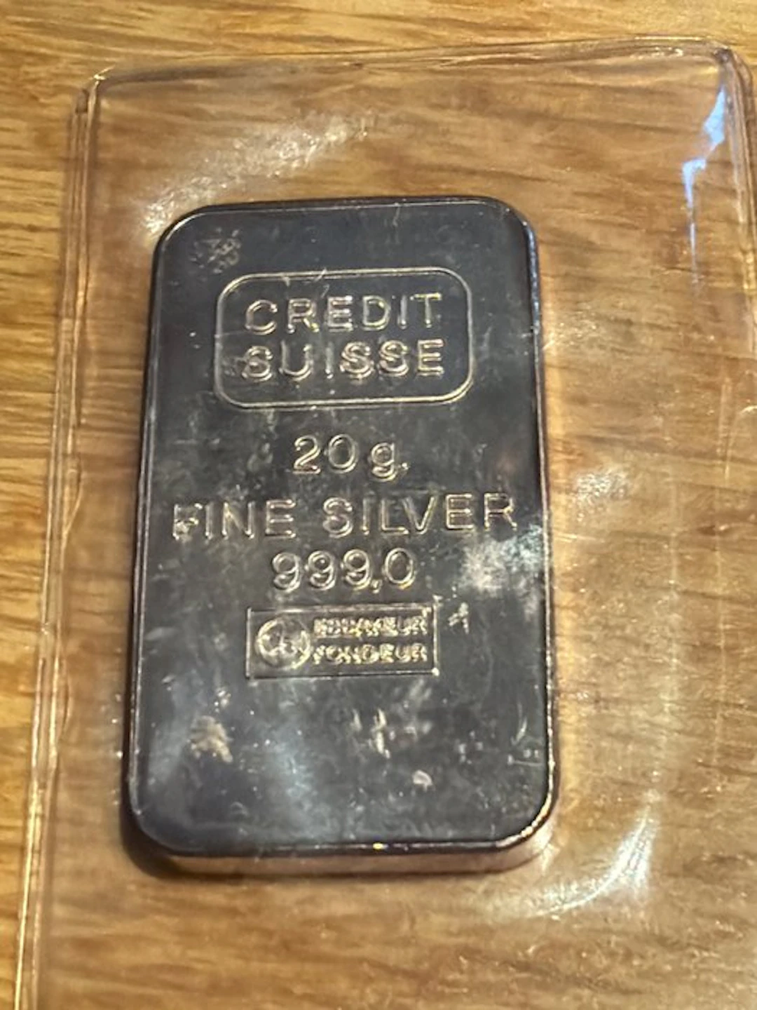 World. Silberbarren 20g (.999) (No reserve price)