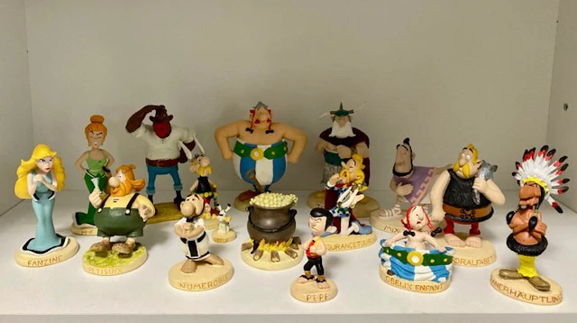 Plastoy - 16 figurines Asterix