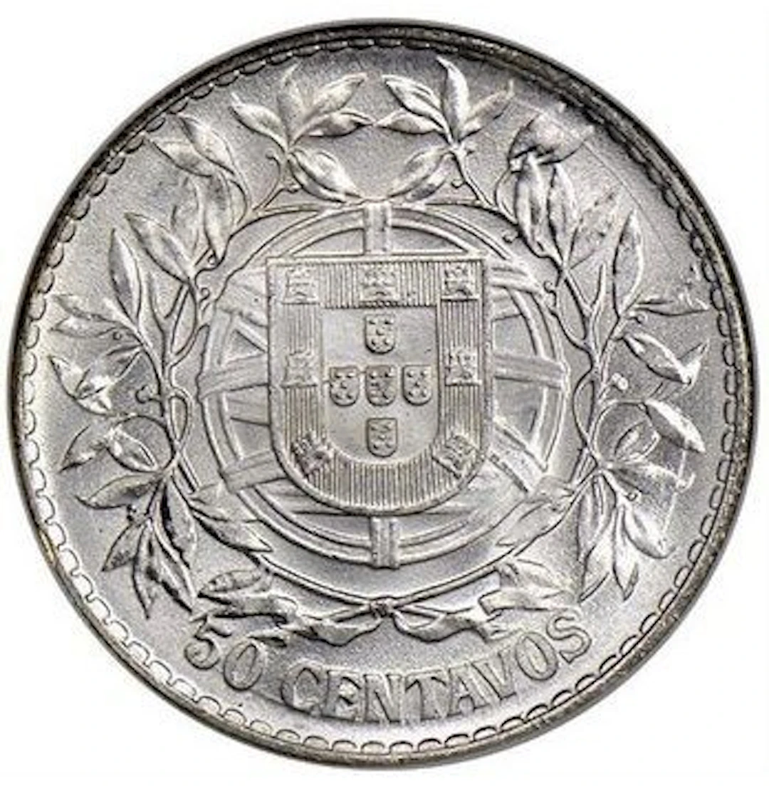 Portugal. 50 centavos 1916