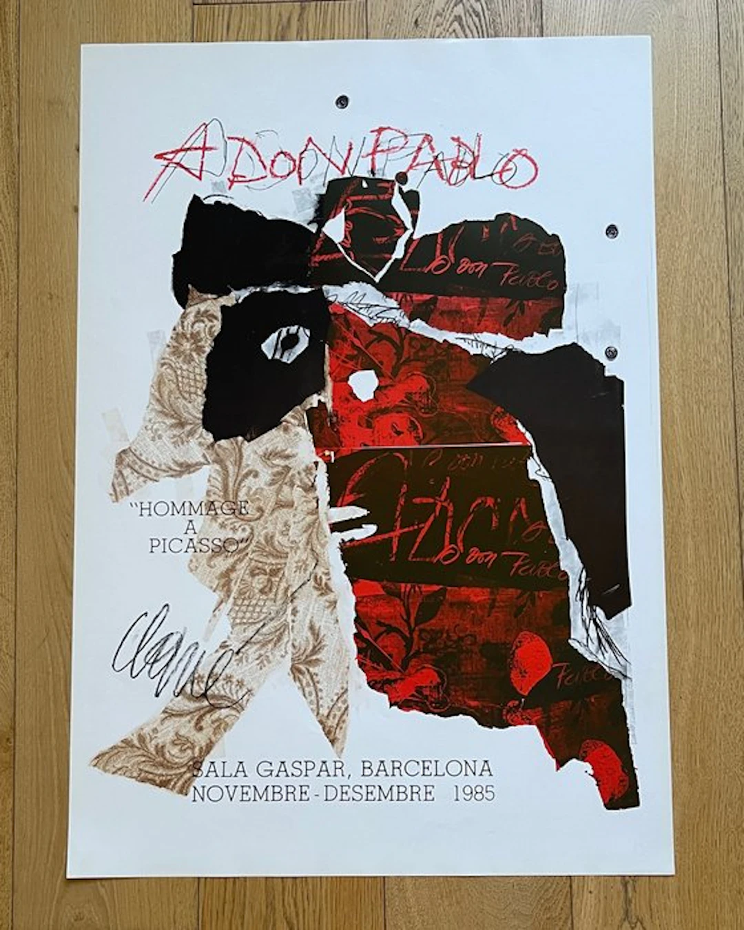 Adon Pablo - Antoni Clavé - A Don Pablo