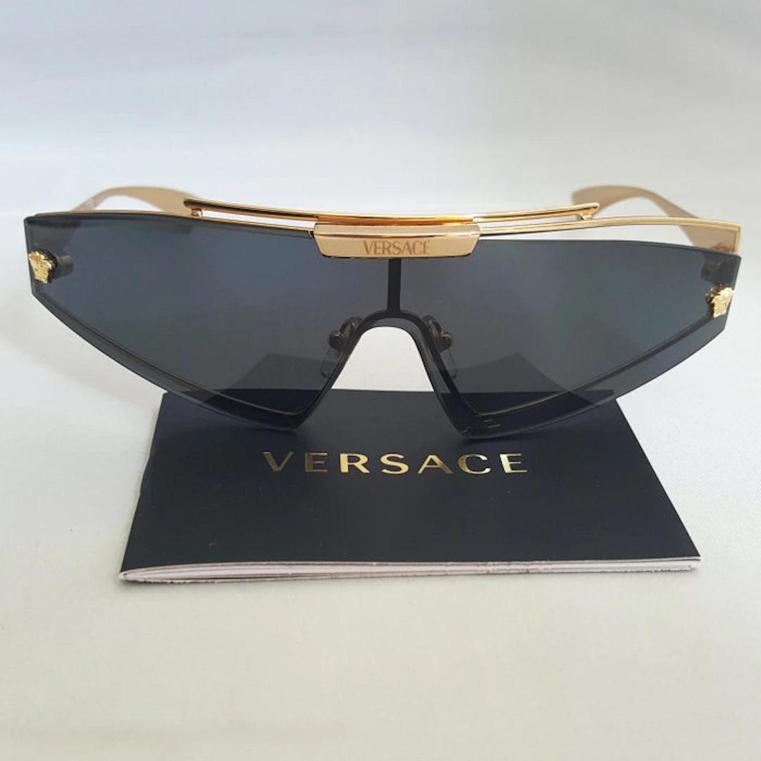 Versace - Double Lenses Edition - Gold - Medusa - New - Sunglasses