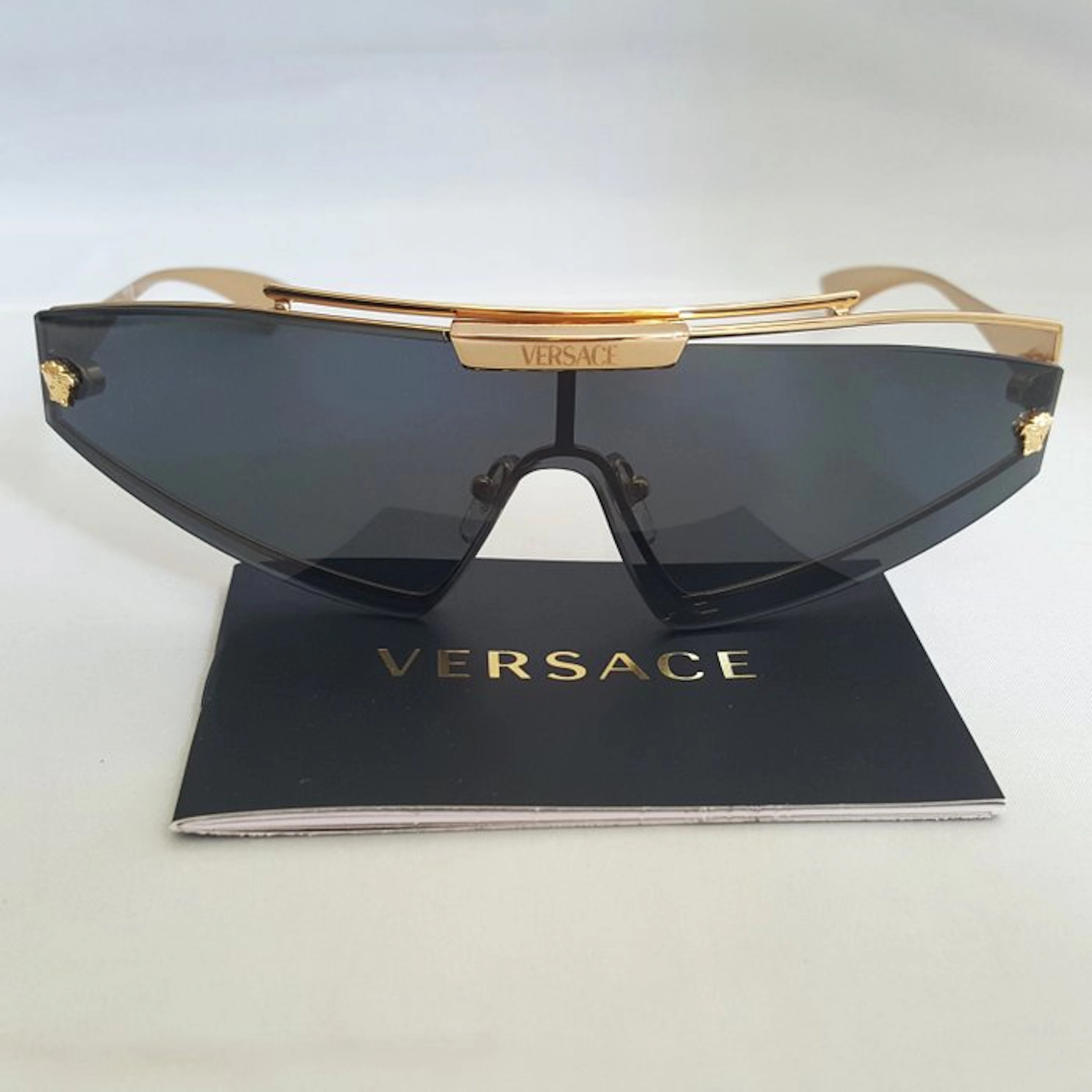 Versace - Double Lenses Edition - Gold - Medusa - New - Sunglasses