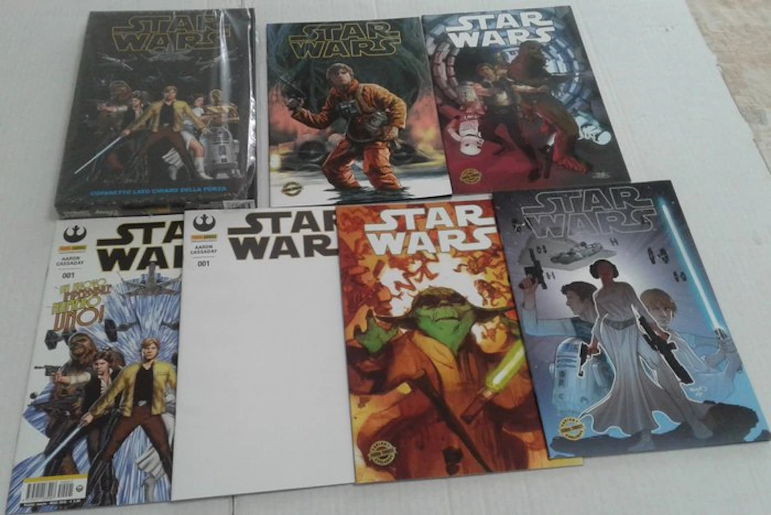 Star Wars - numeri #1 con cofanetto rigido - 6 Variant...