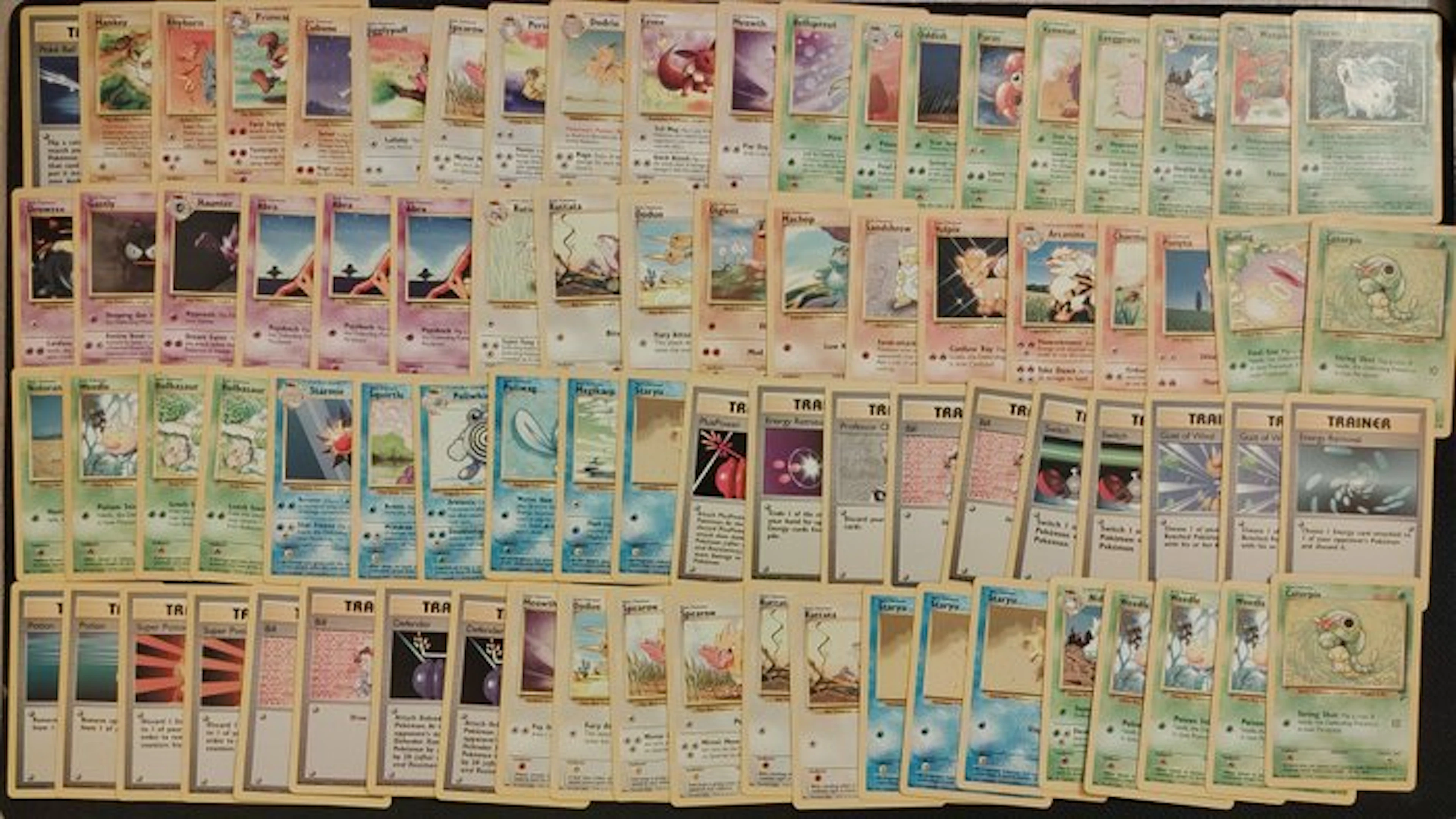 Pokémon - 90 Mixed collection - WOTC - Base set, Base set 2, Jungle