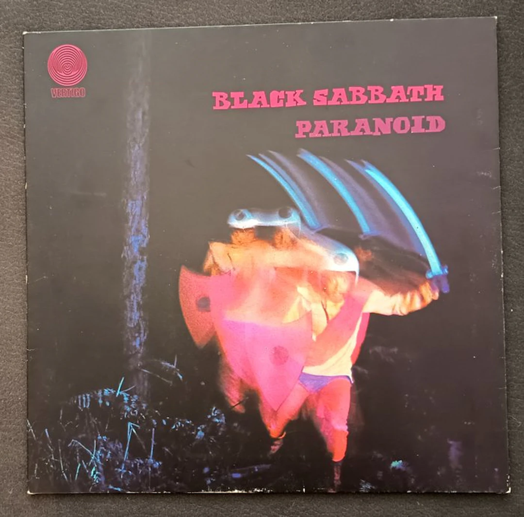 Black Sabbath - Paranoid - Vinyl record - 1st Pressing - 1970