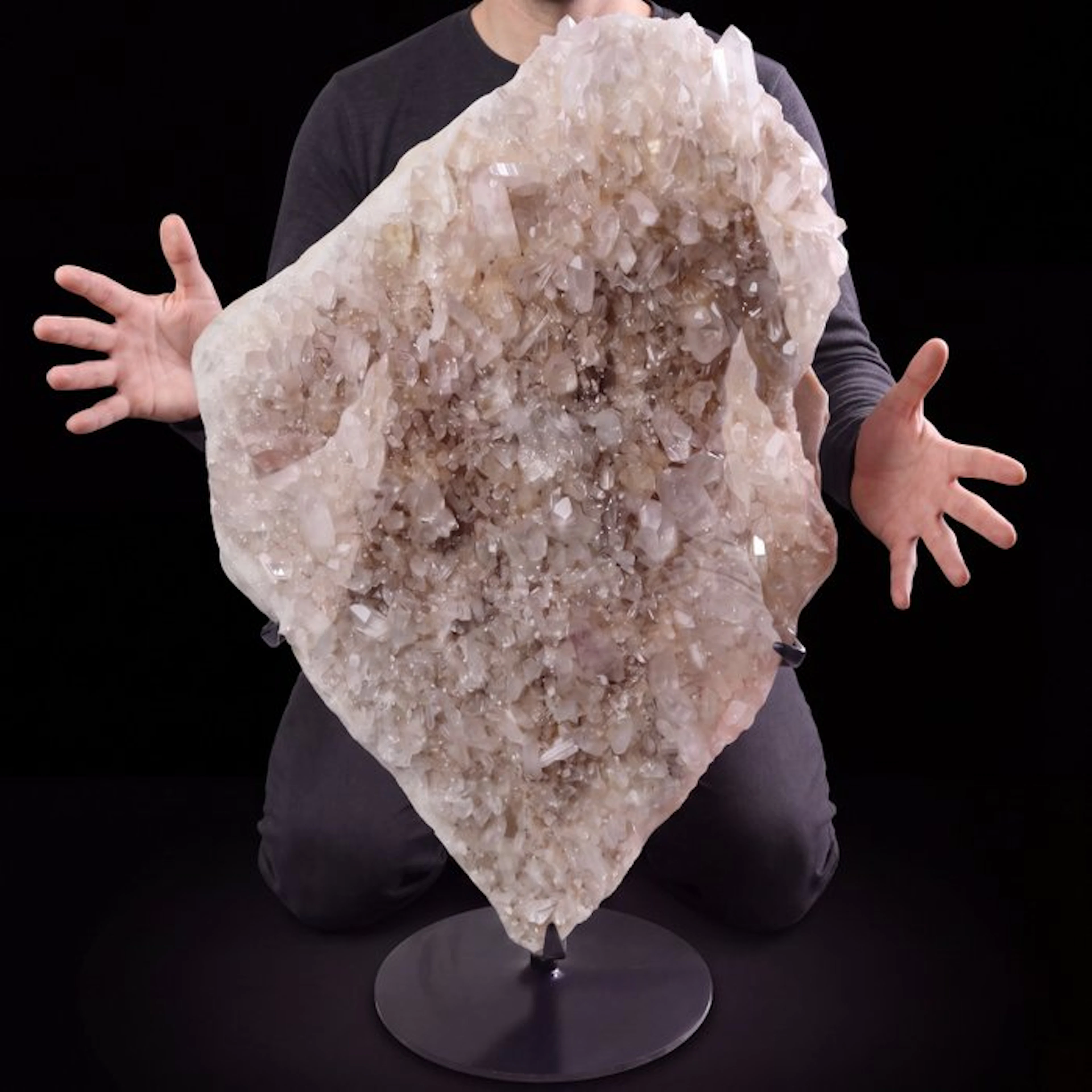 Lemurian Quartz - Interior Piece - 53x32x18 cm- 16 kg