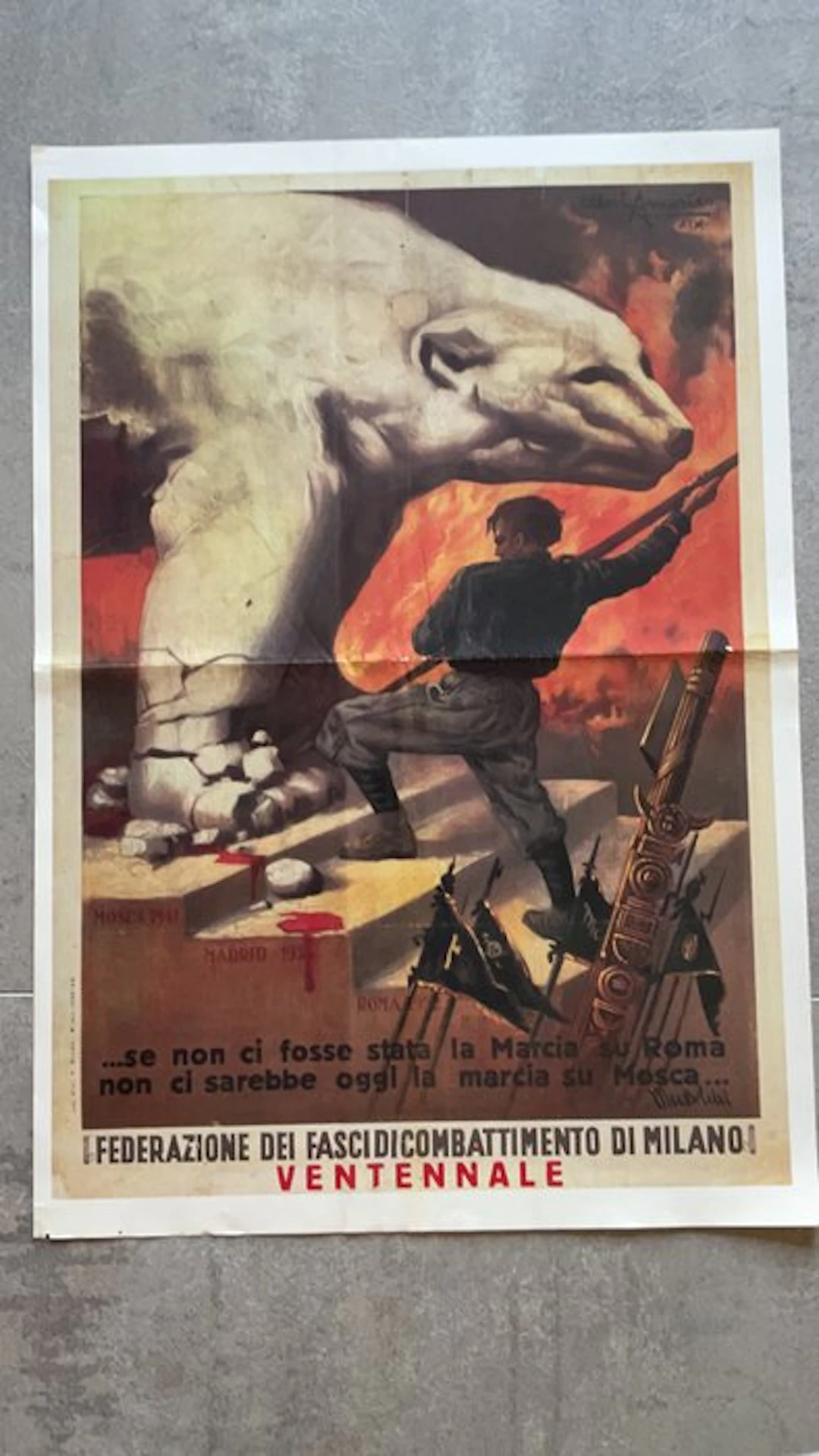 ALBERTO AMORICO - FEDERAZIONE DEI FASCI DI COMBATTIMENTO...