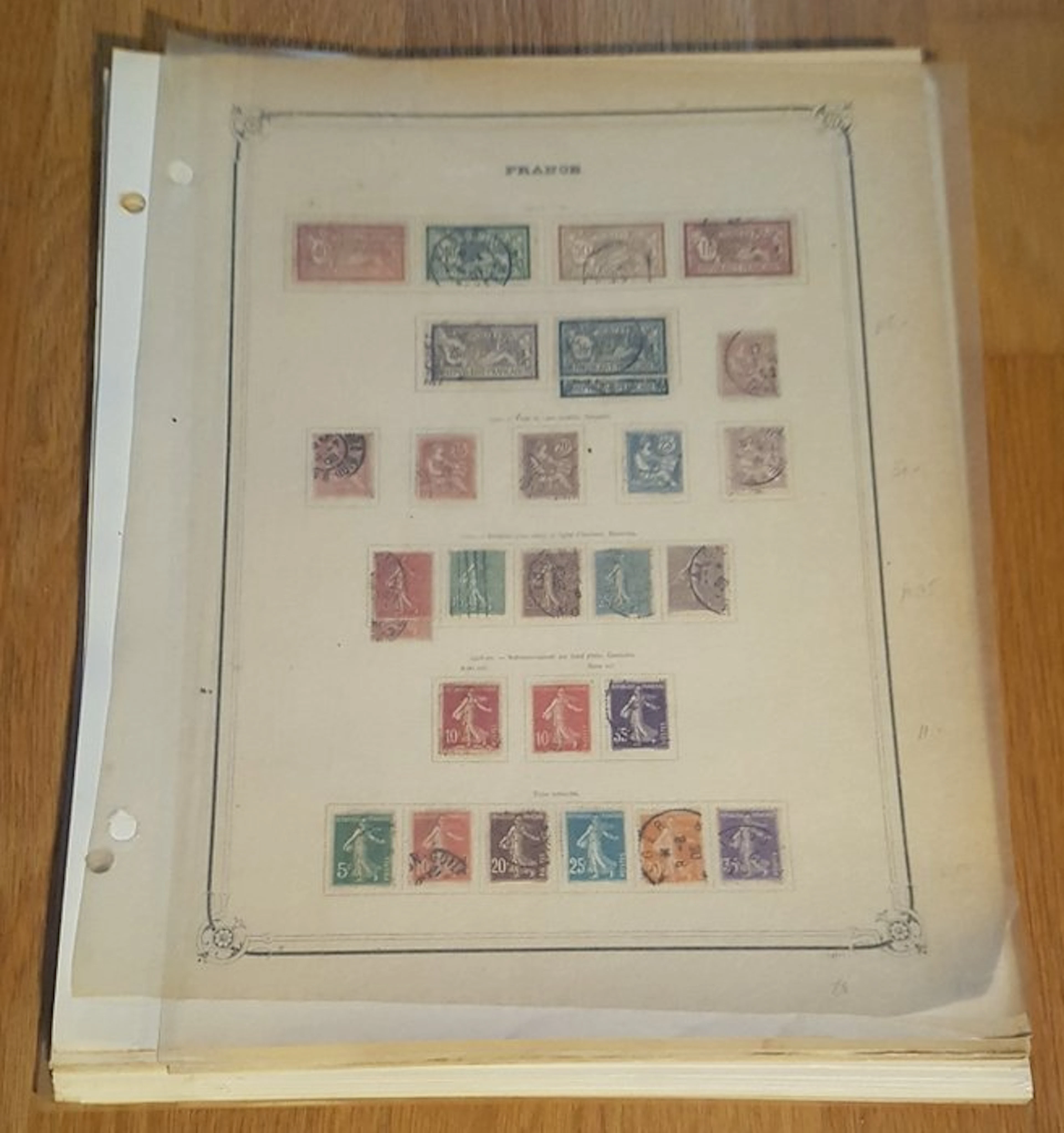 France 1900/1984 - Antique collection with interesting values