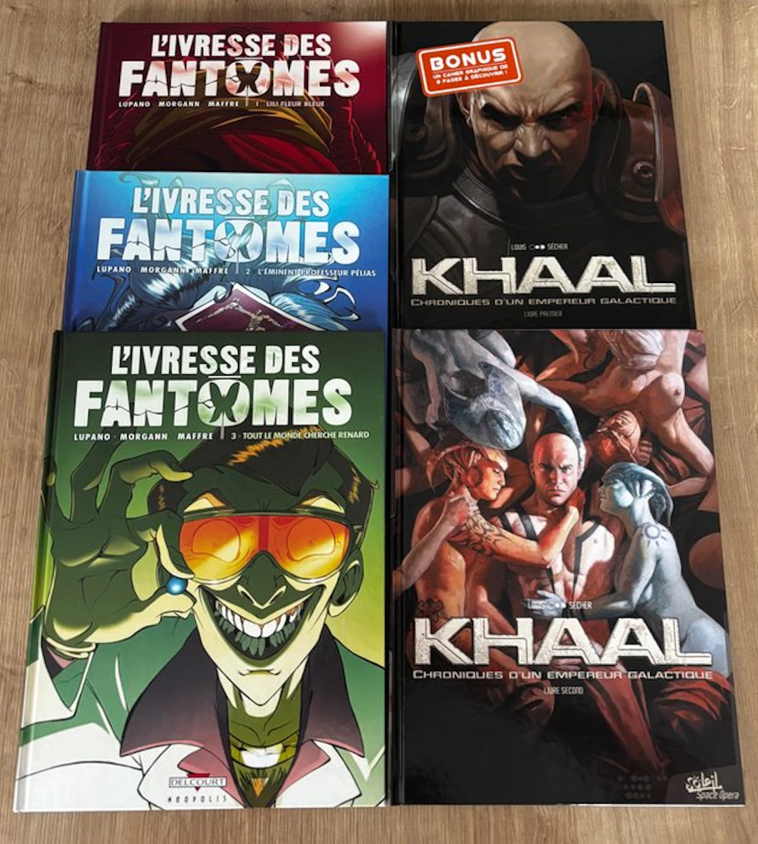 L'Ivresse des Fantômes T1 à T3 + Khaal T1 + T2 - Séries...