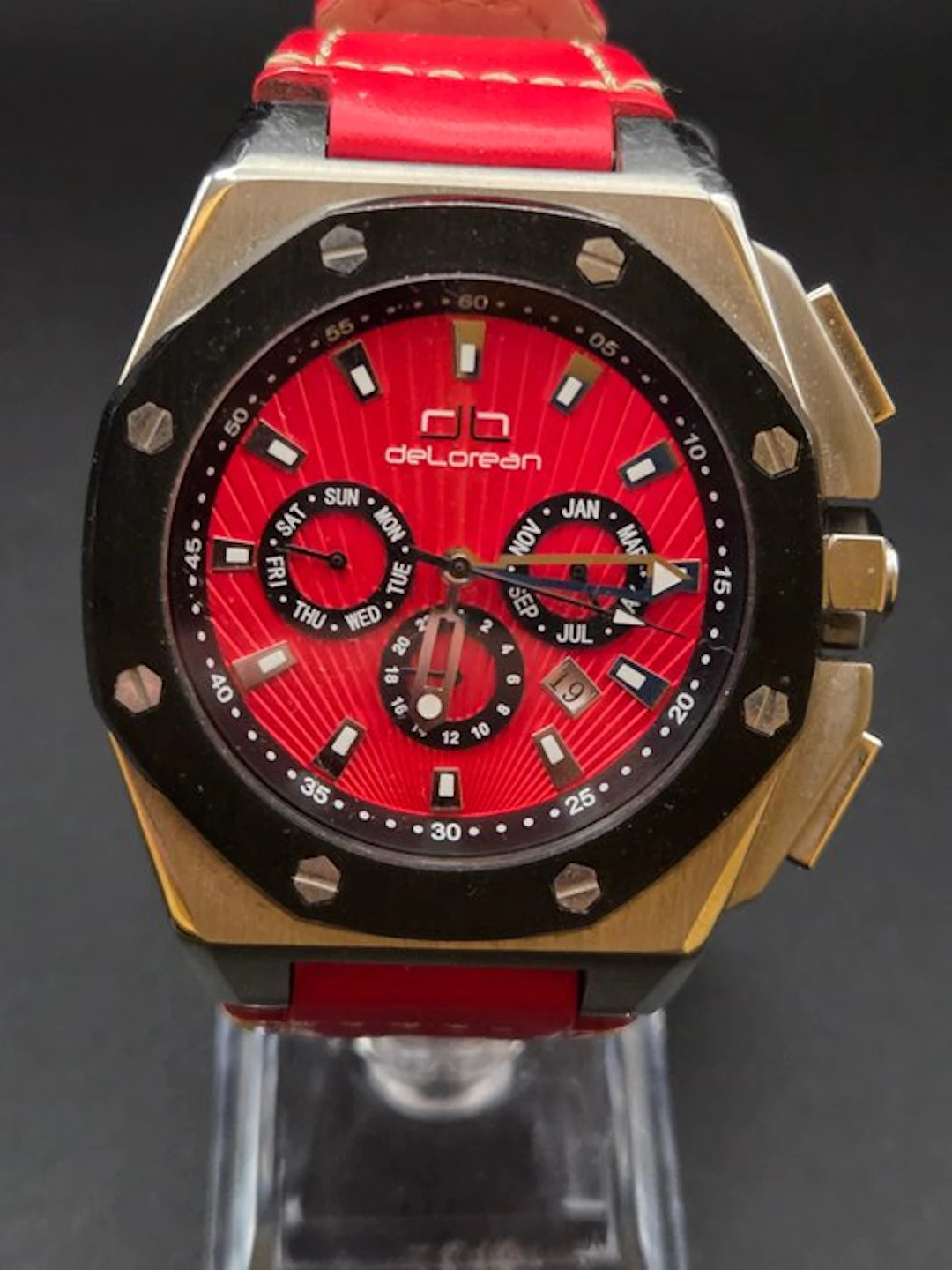 DeLorean Watch Uhr Full Calendar - Back to the Future...