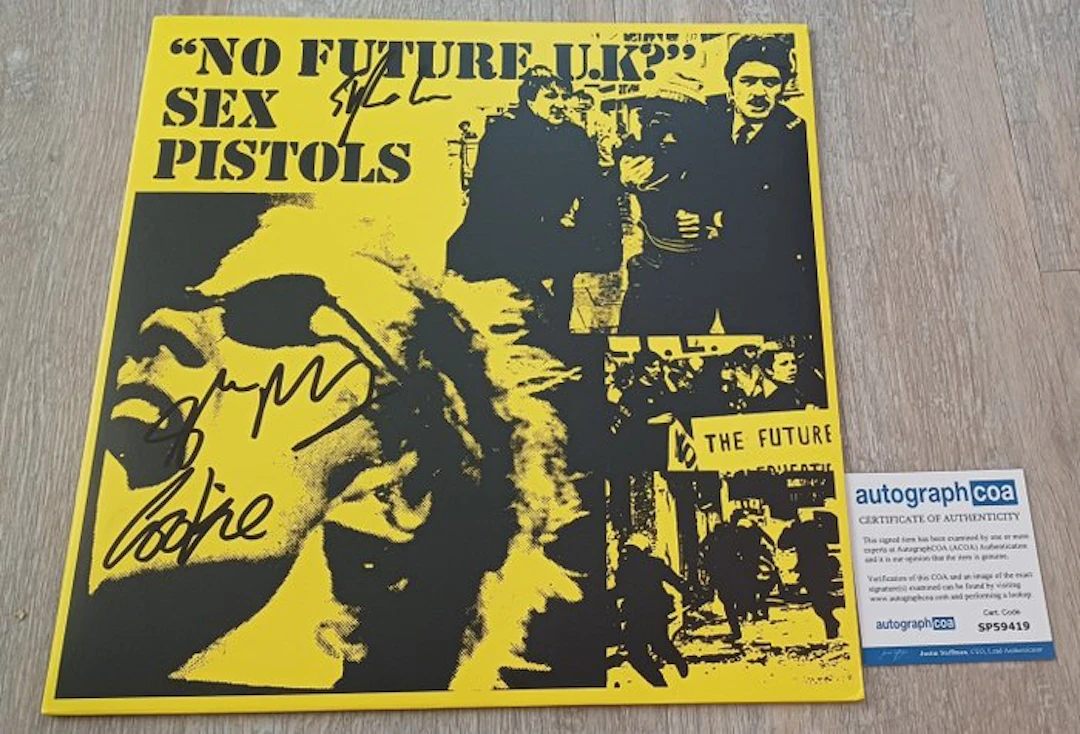 Sex Pistols - Album - 2021 - Hand signed, Certificate