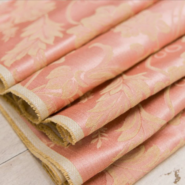 BA223 - Jacquard Fabric "Garden Barocco" – Pink...