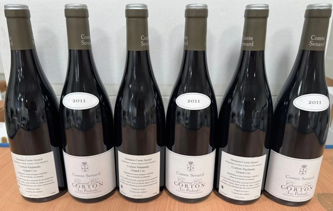 2011 Comte Senard "Les Paulands" - Corton Grand Cru - 6 Bottles (0.75L)