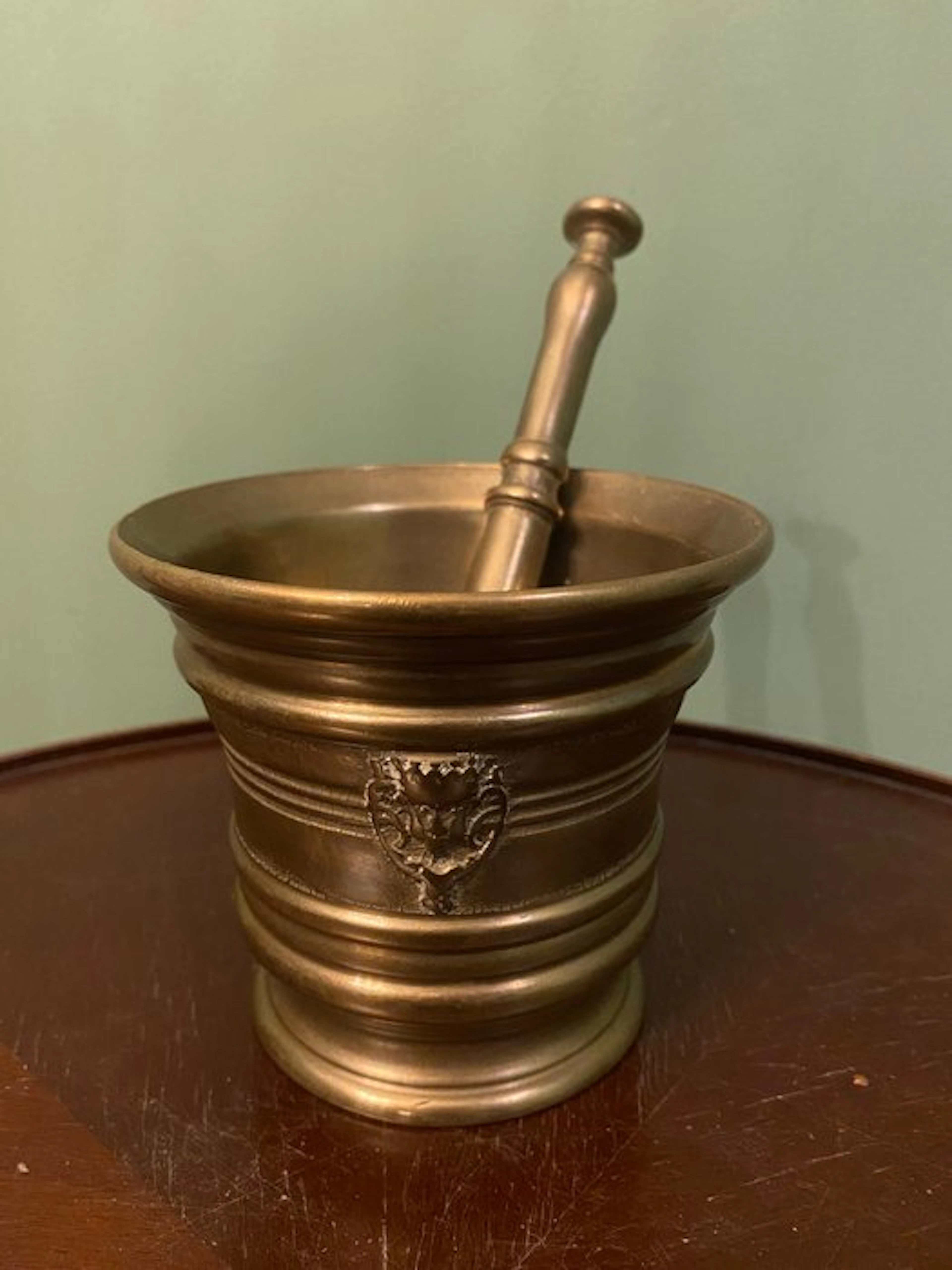 Mortar - Bronze - Bronze pestle