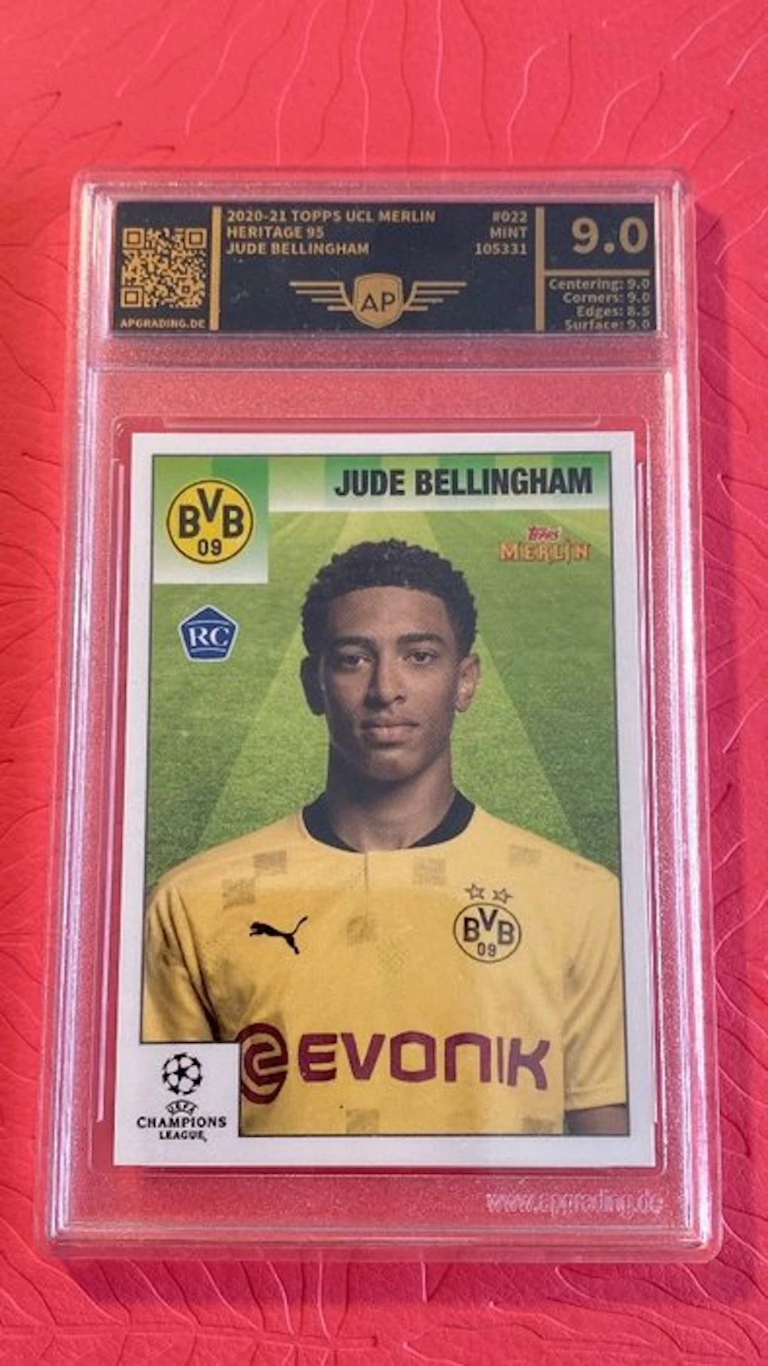 Topps - 1 Graded card - AP Grading 9