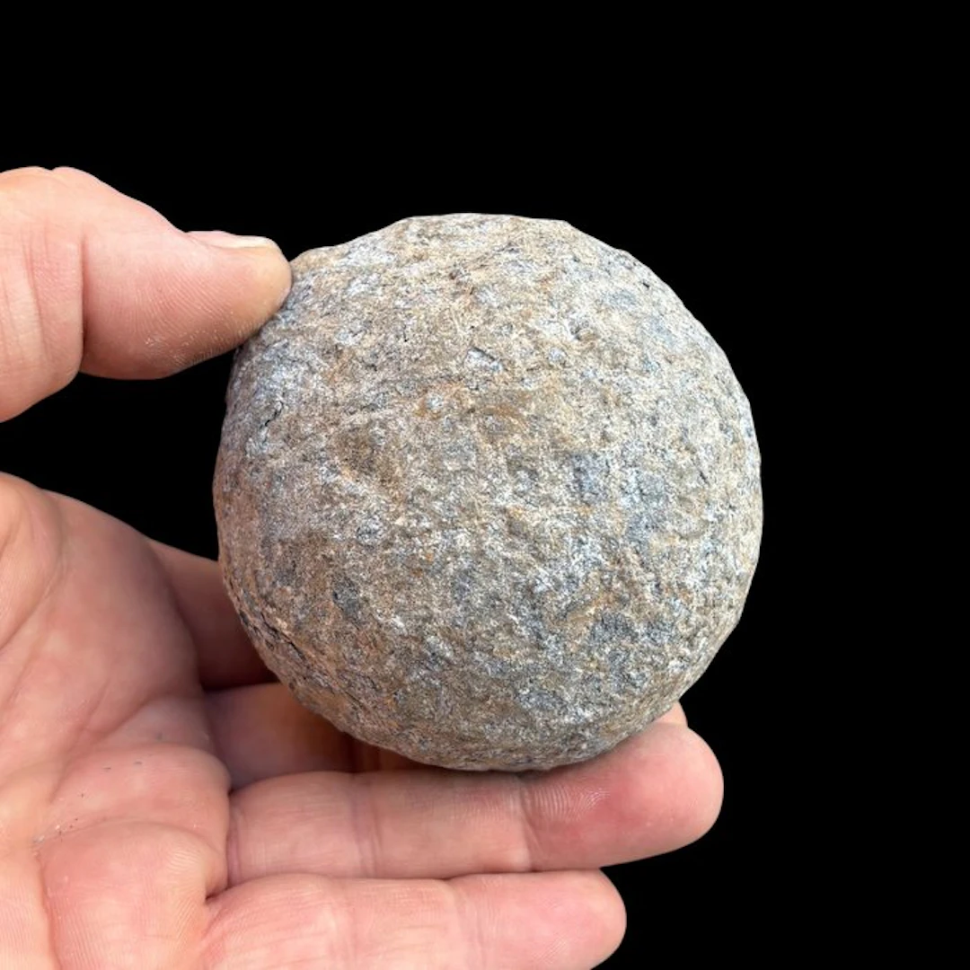 Medieval Granite Rare stone ball / cannonball - Rare...