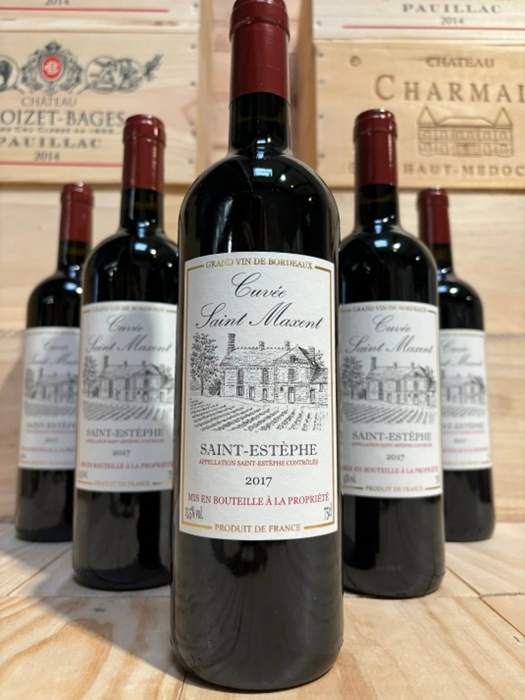 2017 Cuvée Saint Maxent - Saint-Estèphe - 6 Bottles (0.75L)