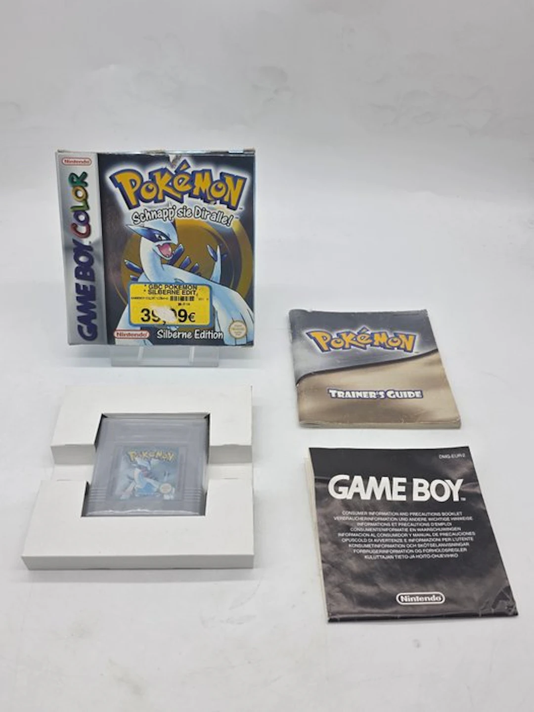 Nintendo - Gameboy Color - Pokémon Silver "Silberne...
