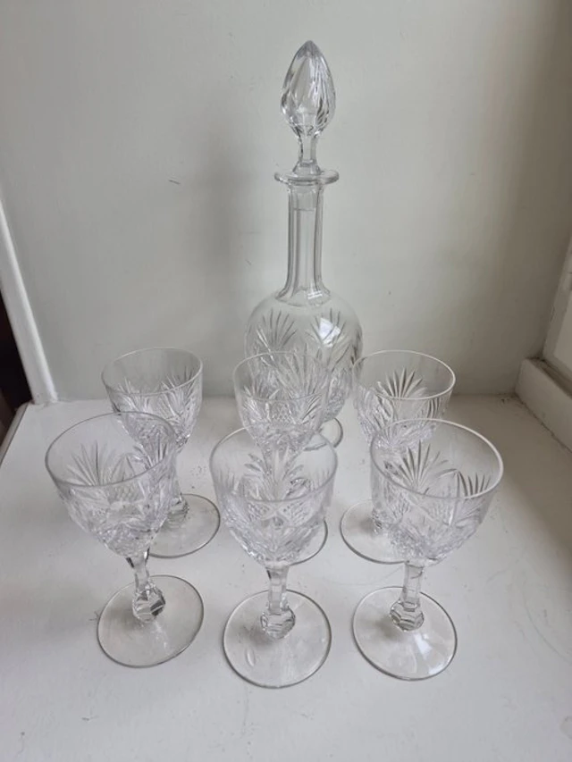 Saint-Louis - Wine glass (7) - Chantilly - Crystal