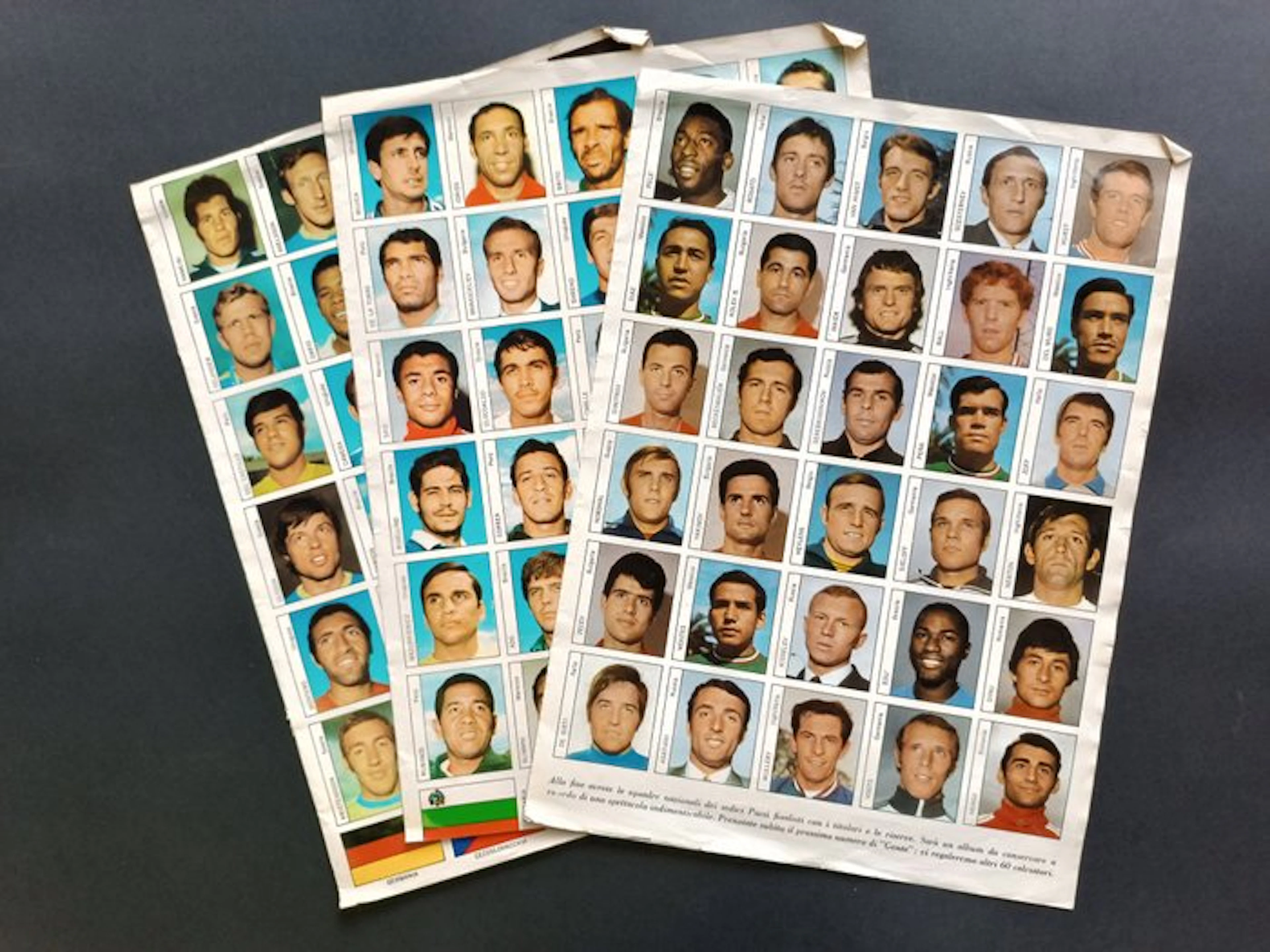 Gente Mondiali Messico 1970 - 180 Figurine Calciatori su...