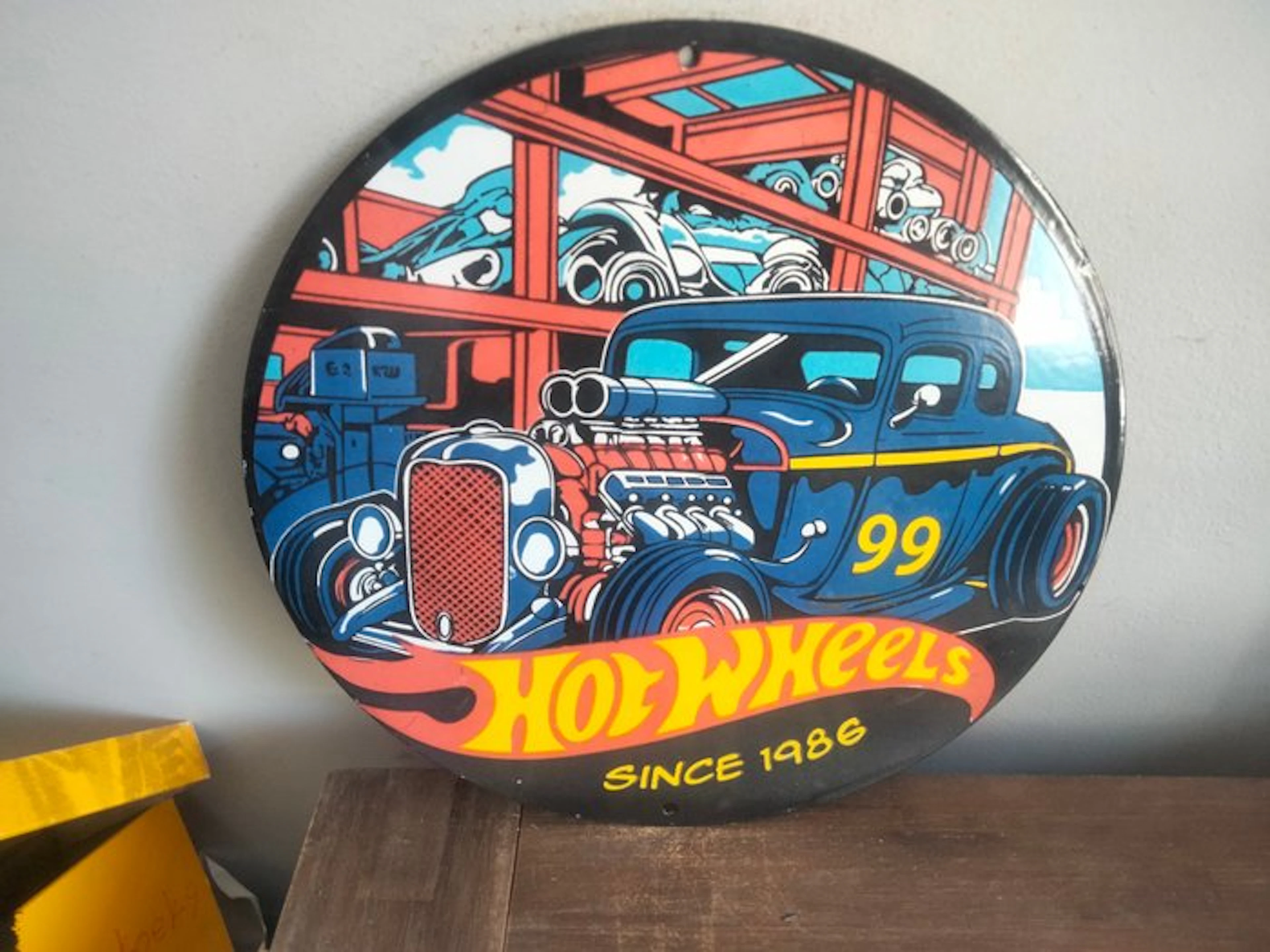 Sign - Hotwheels