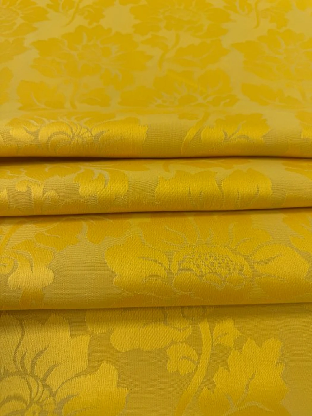 1728★ Refined high-quality damask jacquard floral fabric...