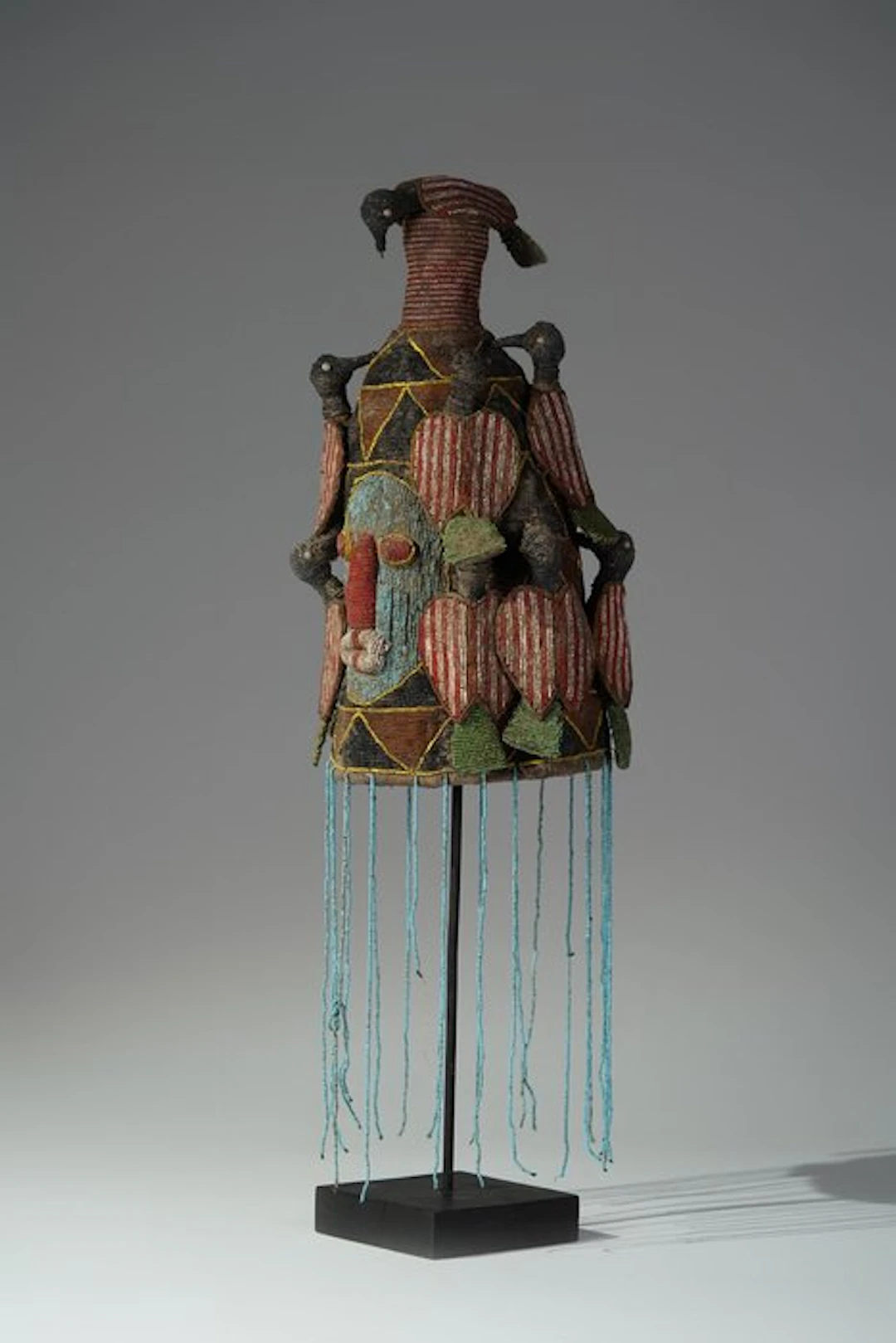 A beads sculpture - Yoruba - Nigeria (No reserve price)