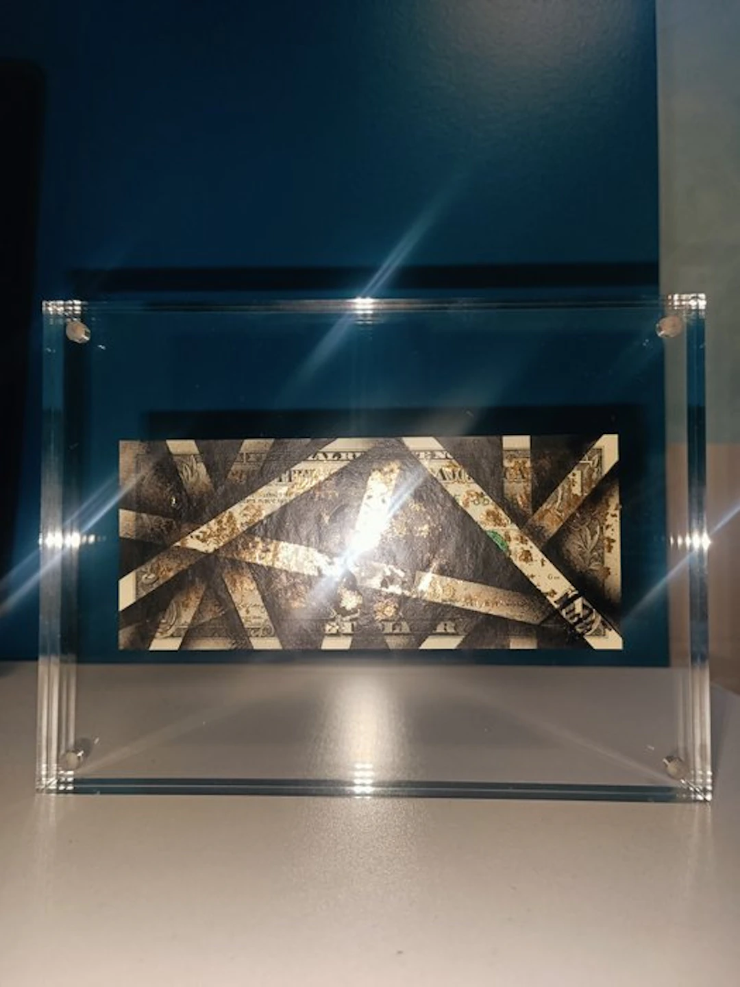 Sculpture, Ninu dollar - 15 cm - Plexiglass