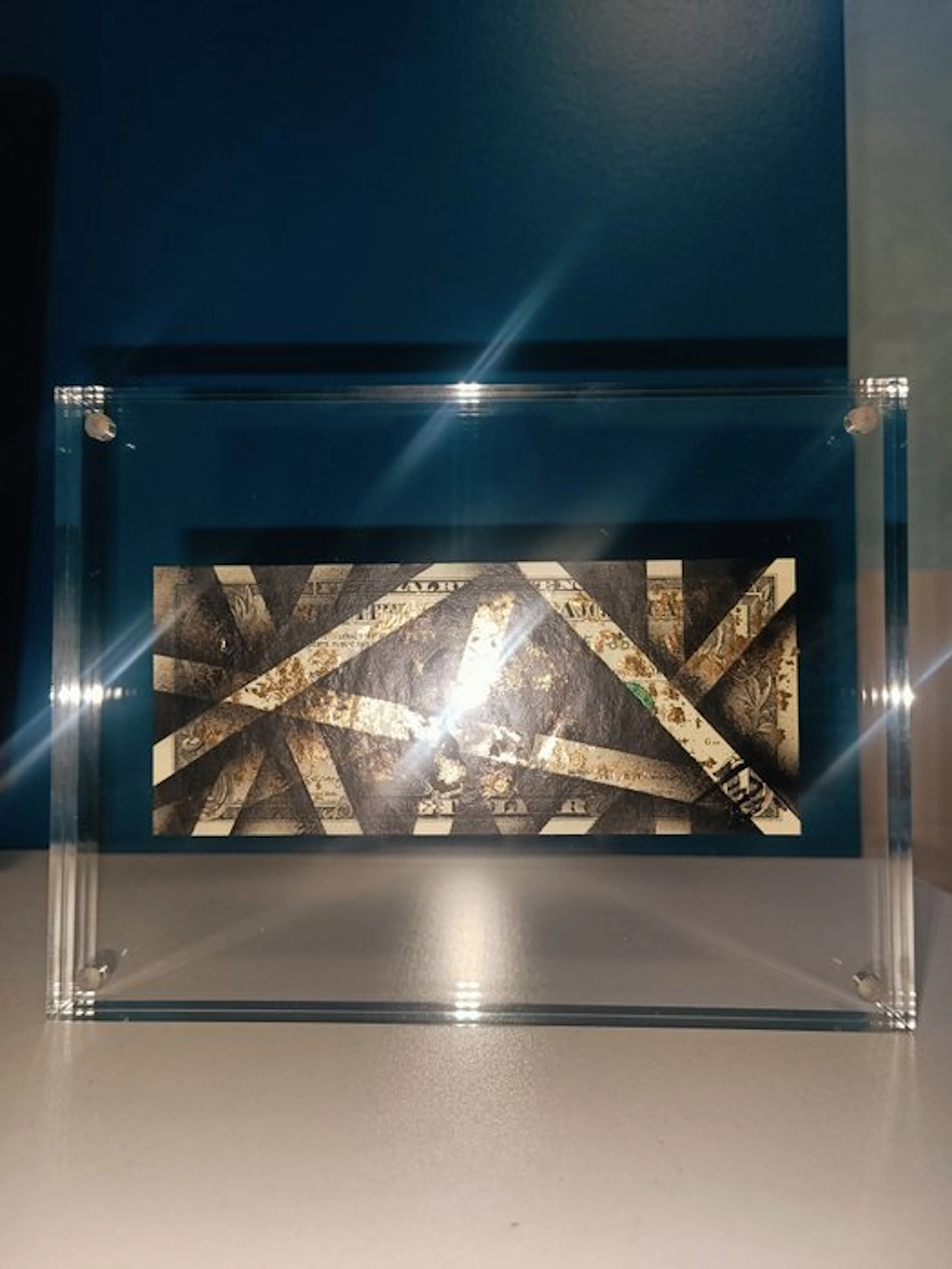 Sculpture, Ninu dollar - 15 cm - Plexiglass