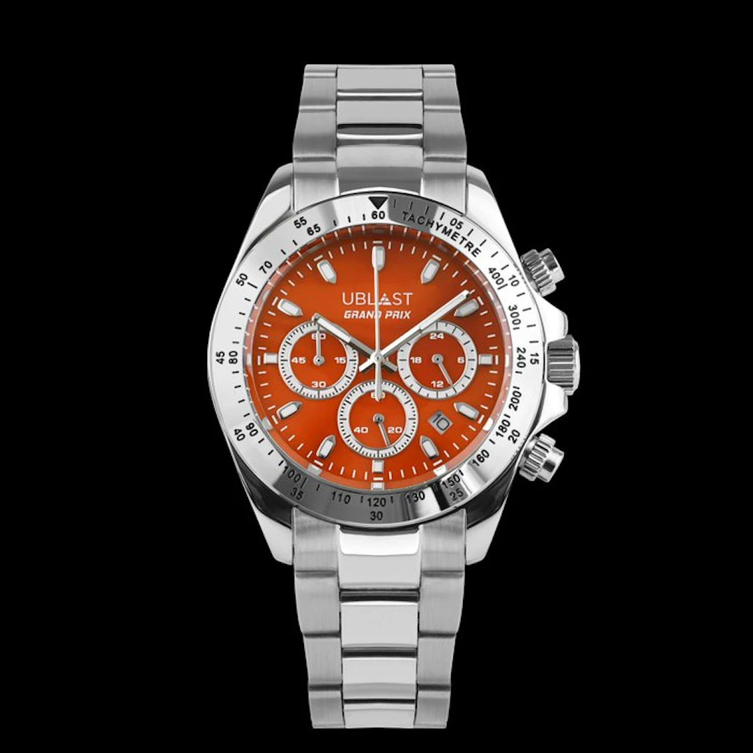Ublast - Grand Prix Chronograph - Agate Stone Dial - REF.UBGP39AGA - Men - 2026