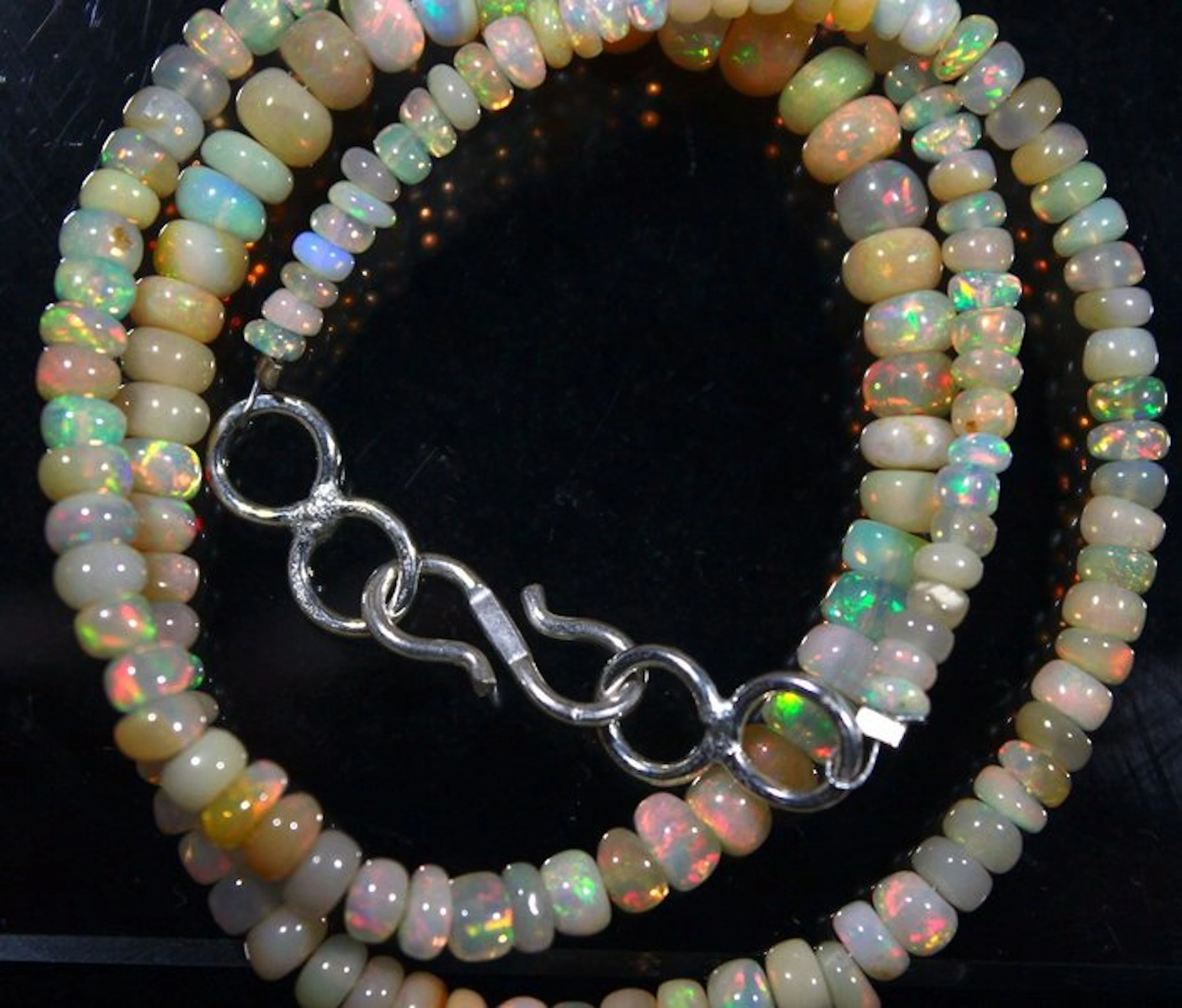 Ct. 63.0 Ethiopian Opal Beads- 12.6 g