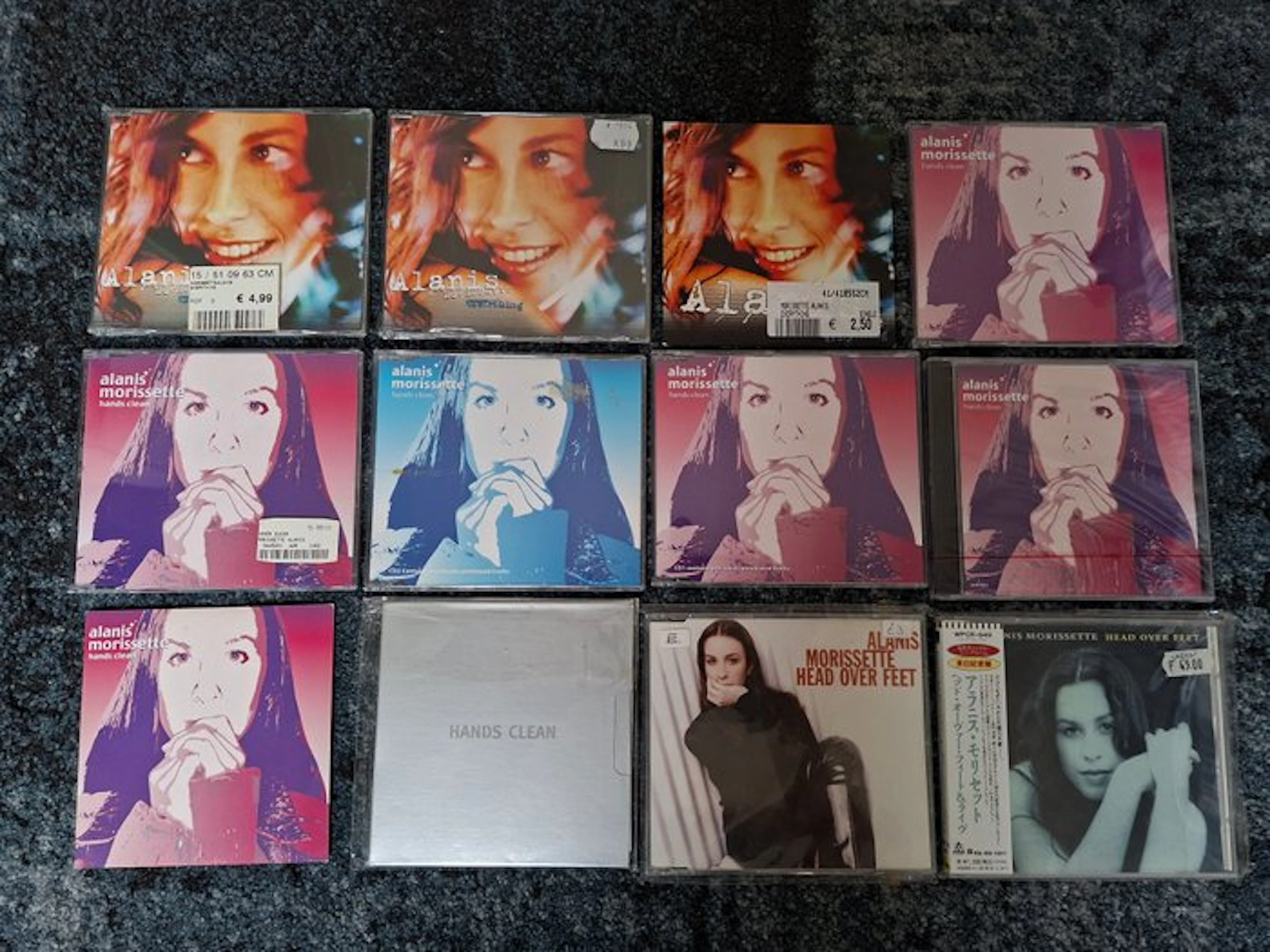 Alanis Morissette - Great collection of 47 x CD singles...